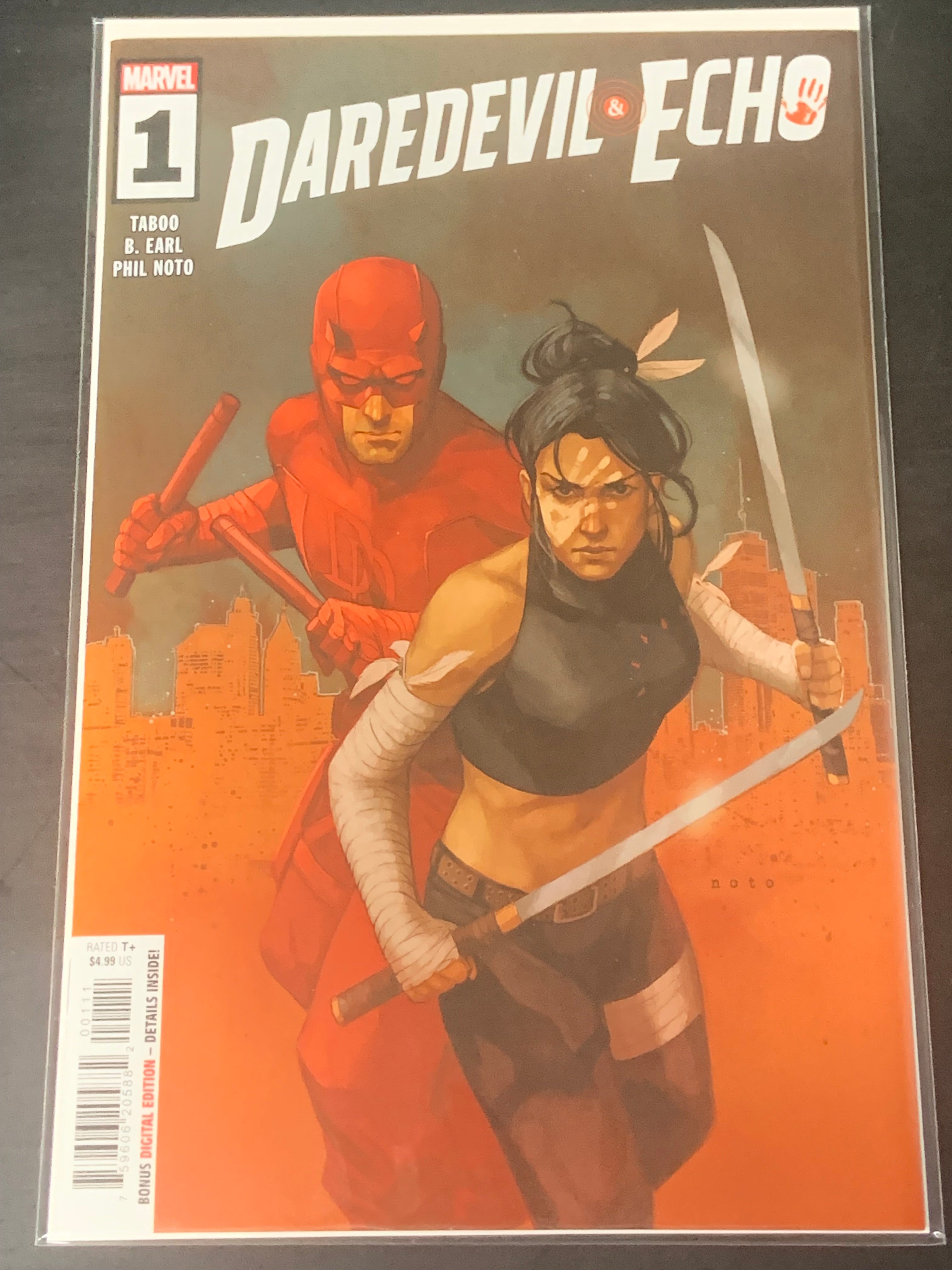 Daredevil & Echo 1 Marvel 2023 Cover A Phil Noto