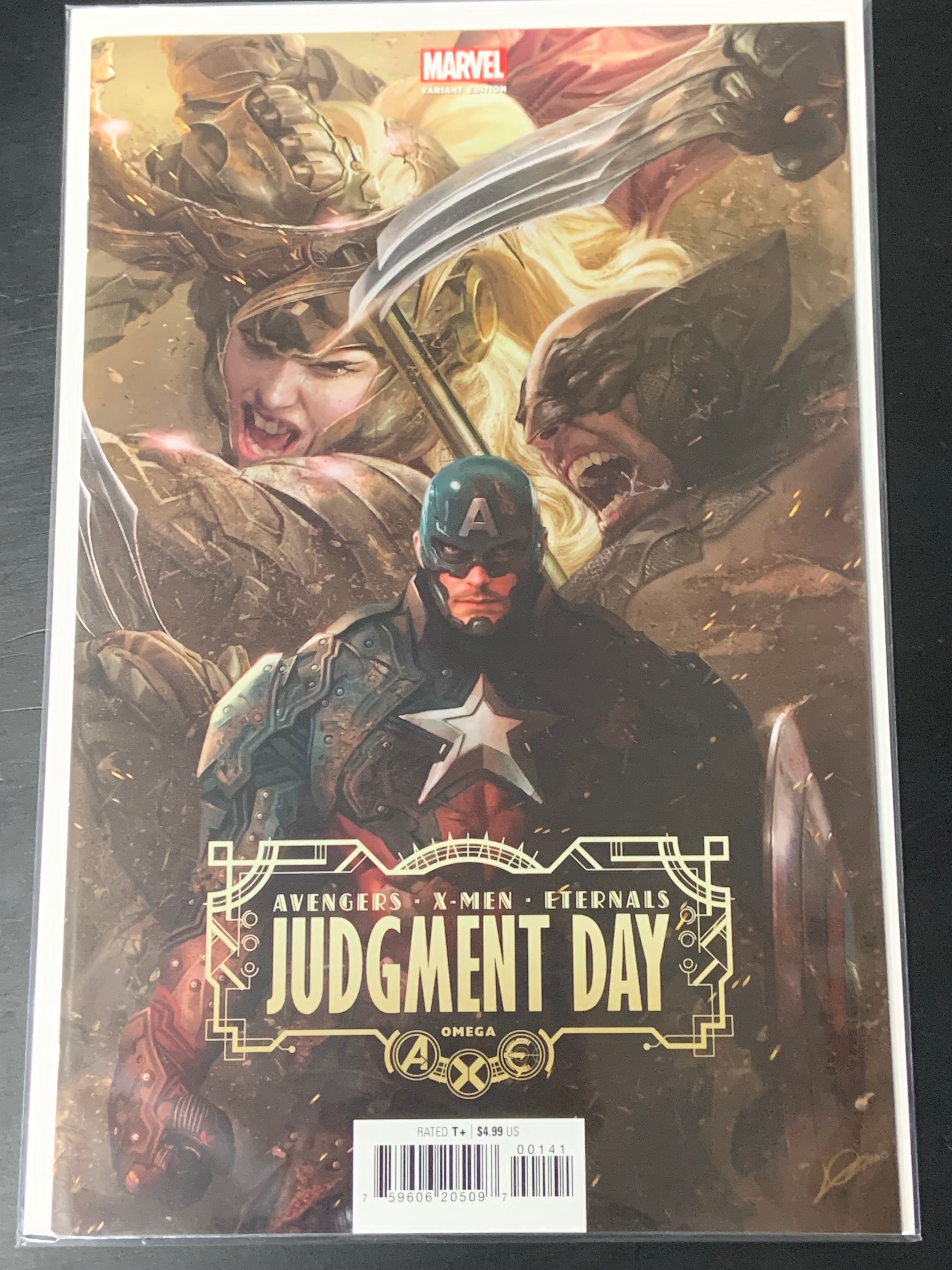 Axe: Judgment Day Omega Marvel 2023 Alexander Lozano Variant