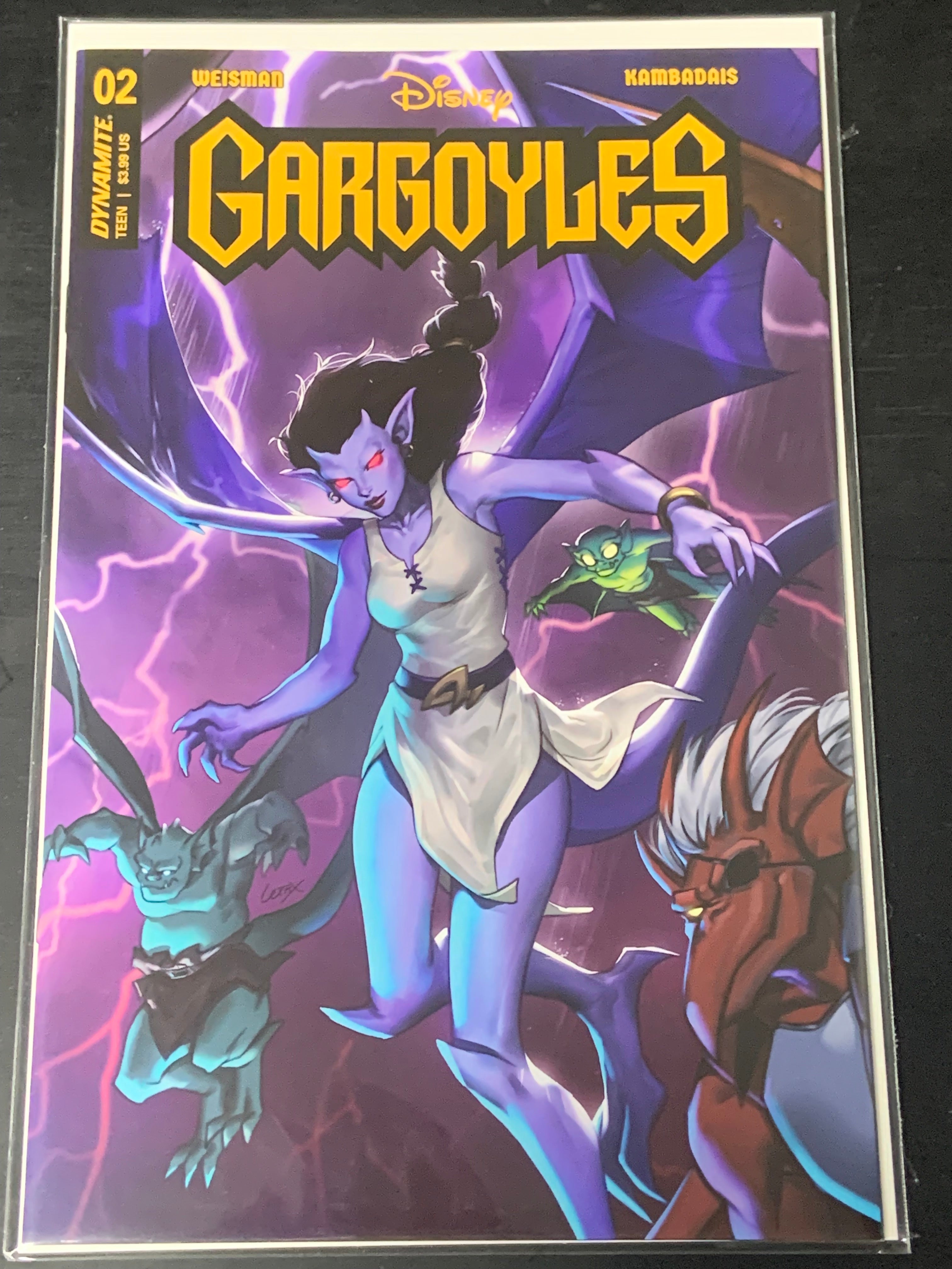 Gargoyles 2 Dynamite 2022 Leirix Variant