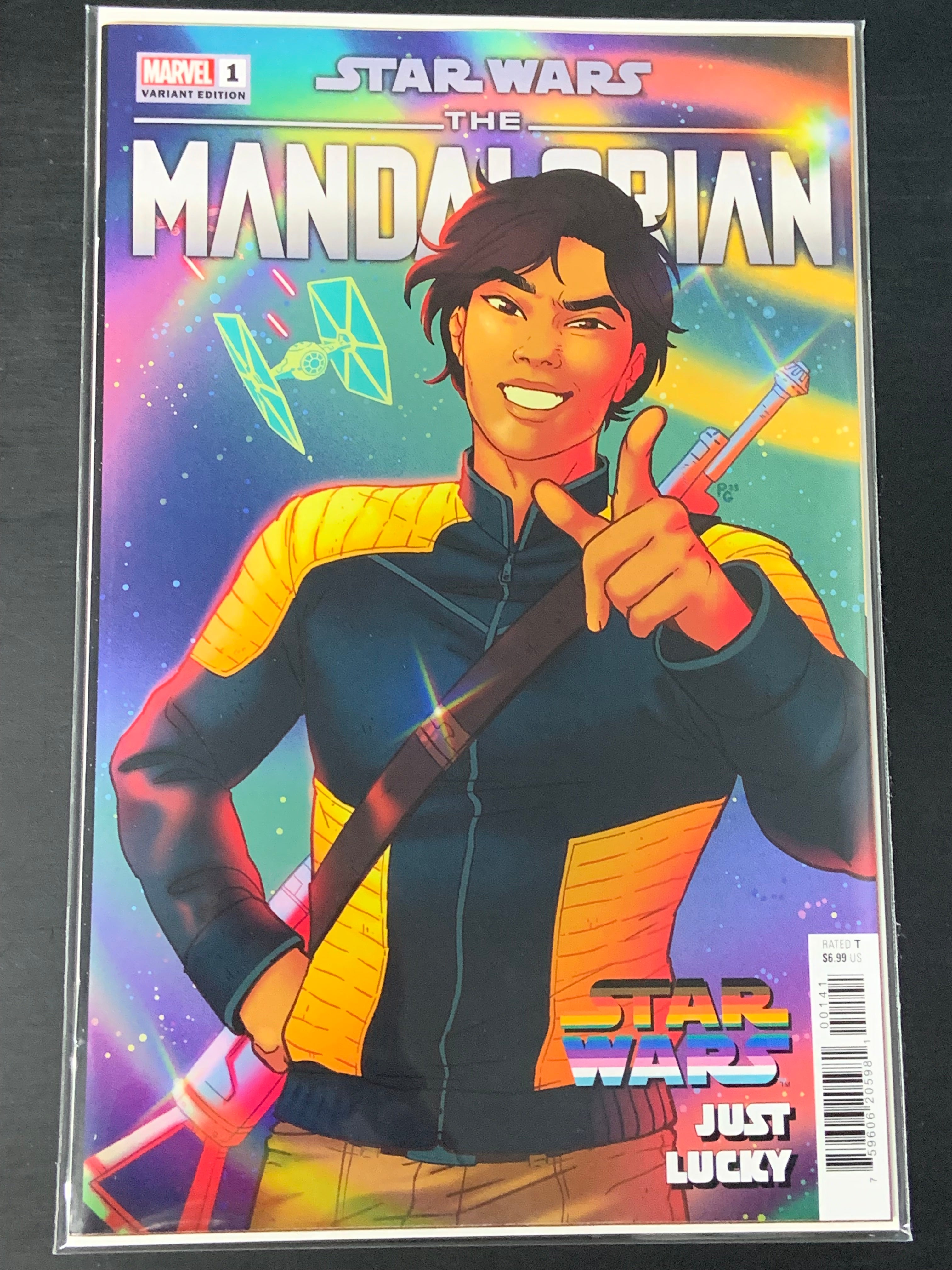 Star Wars Mandalorian Season 2 #1 Marvel 2023 Ganucheau Pride Variant