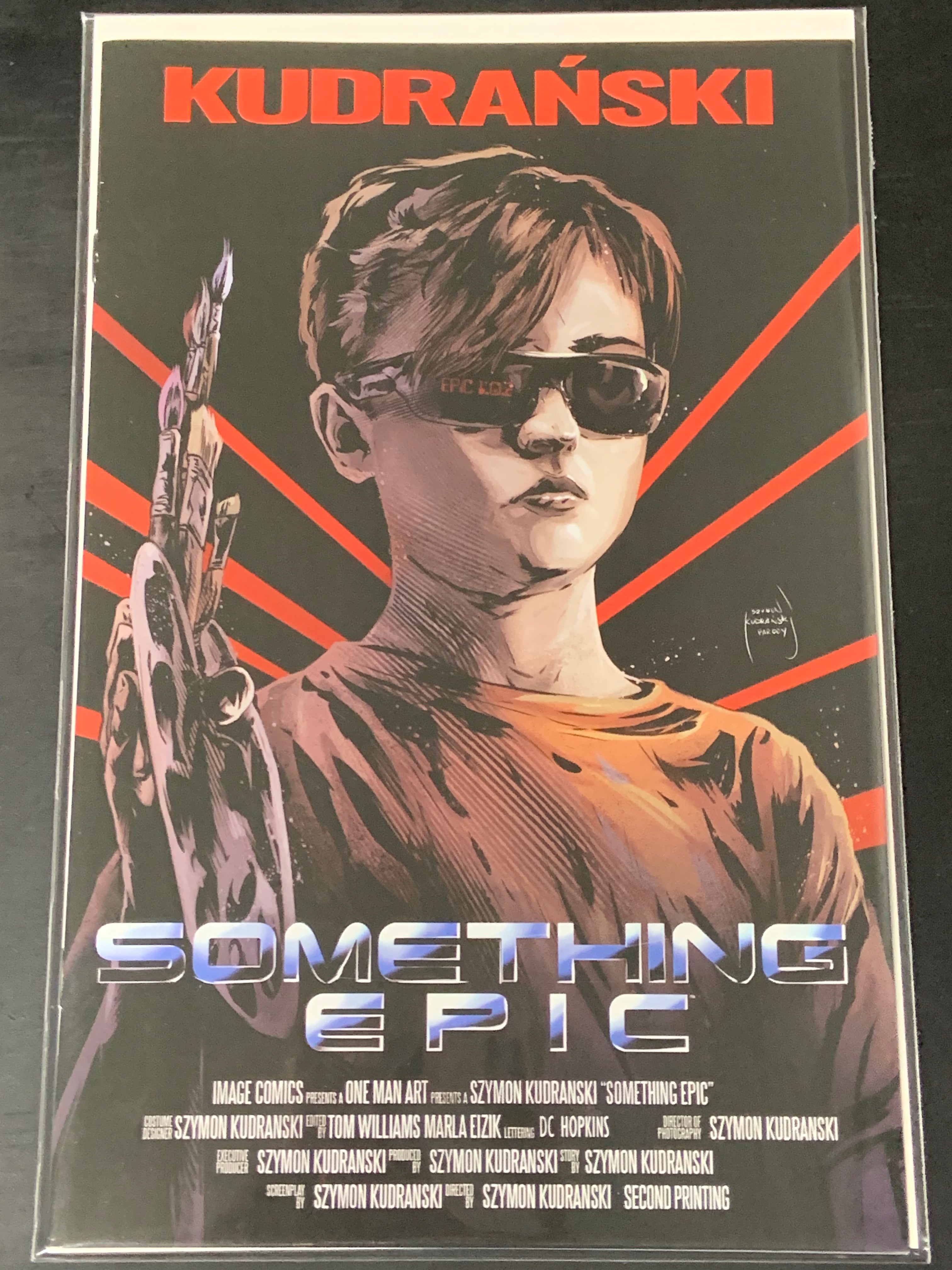 Something Epic 1 Image 2023 Second Printing Variant Cover