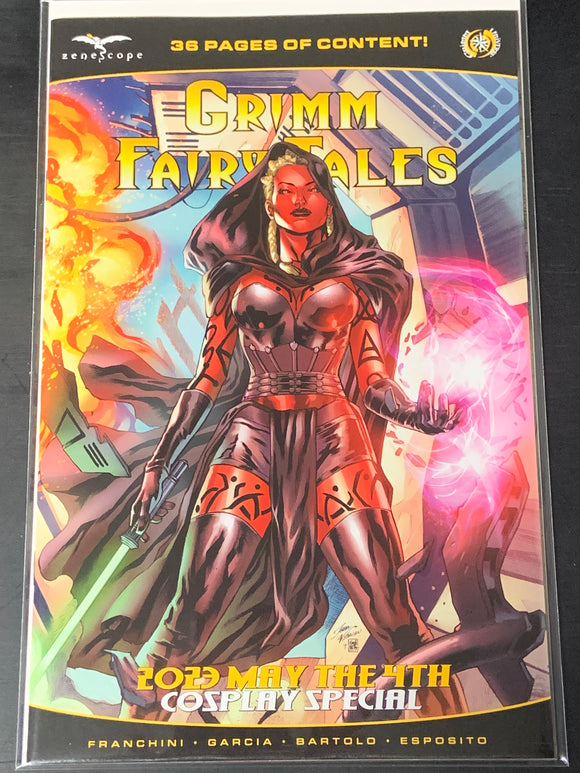 Grimm Fairy Tales May the 4th Cosplay Special Zenescope 2023 Vitorino Cover B