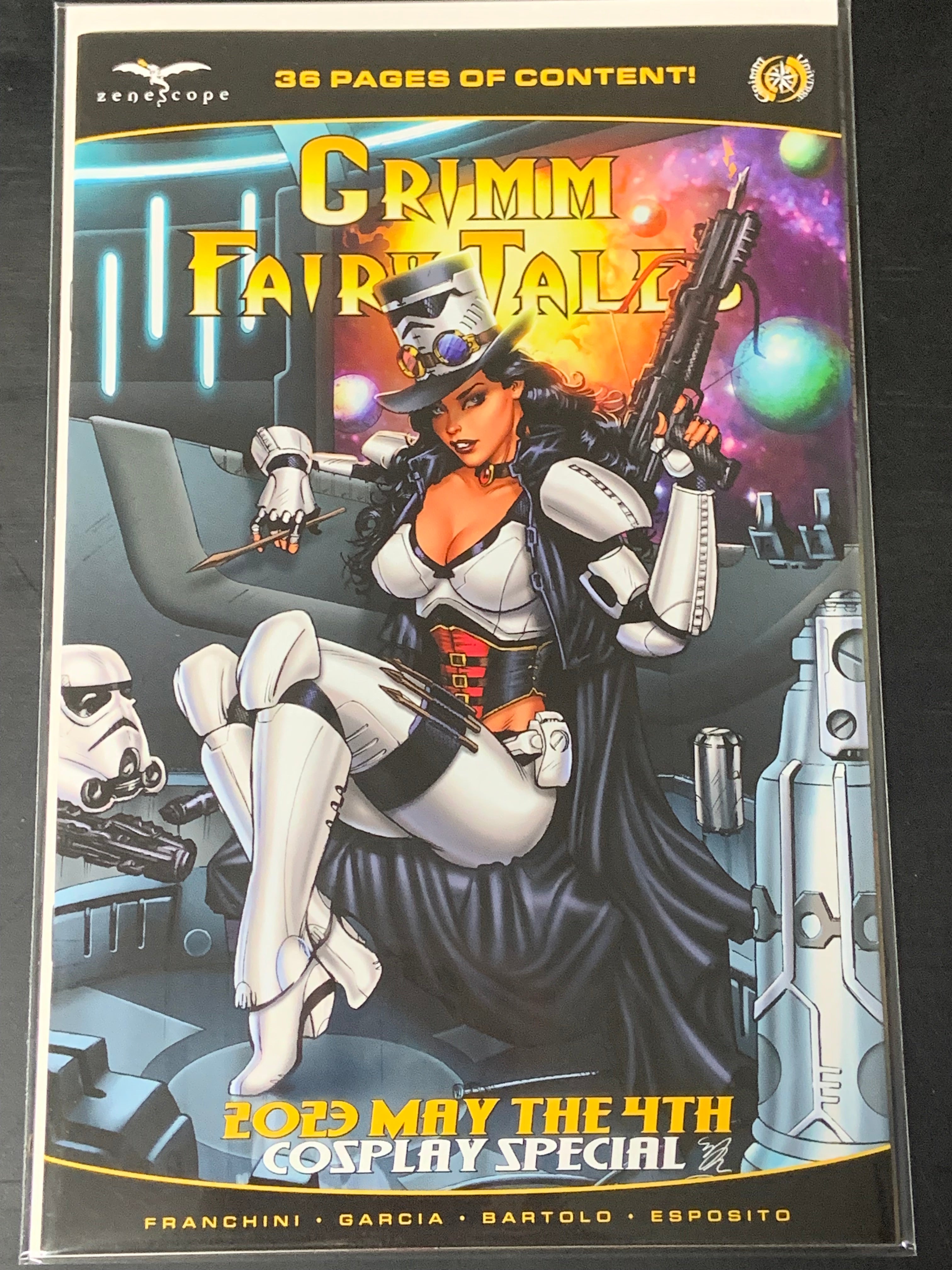 Grimm Fairy Tales May the 4th Cosplay Special Zenescope 2023 Dooney Cover C