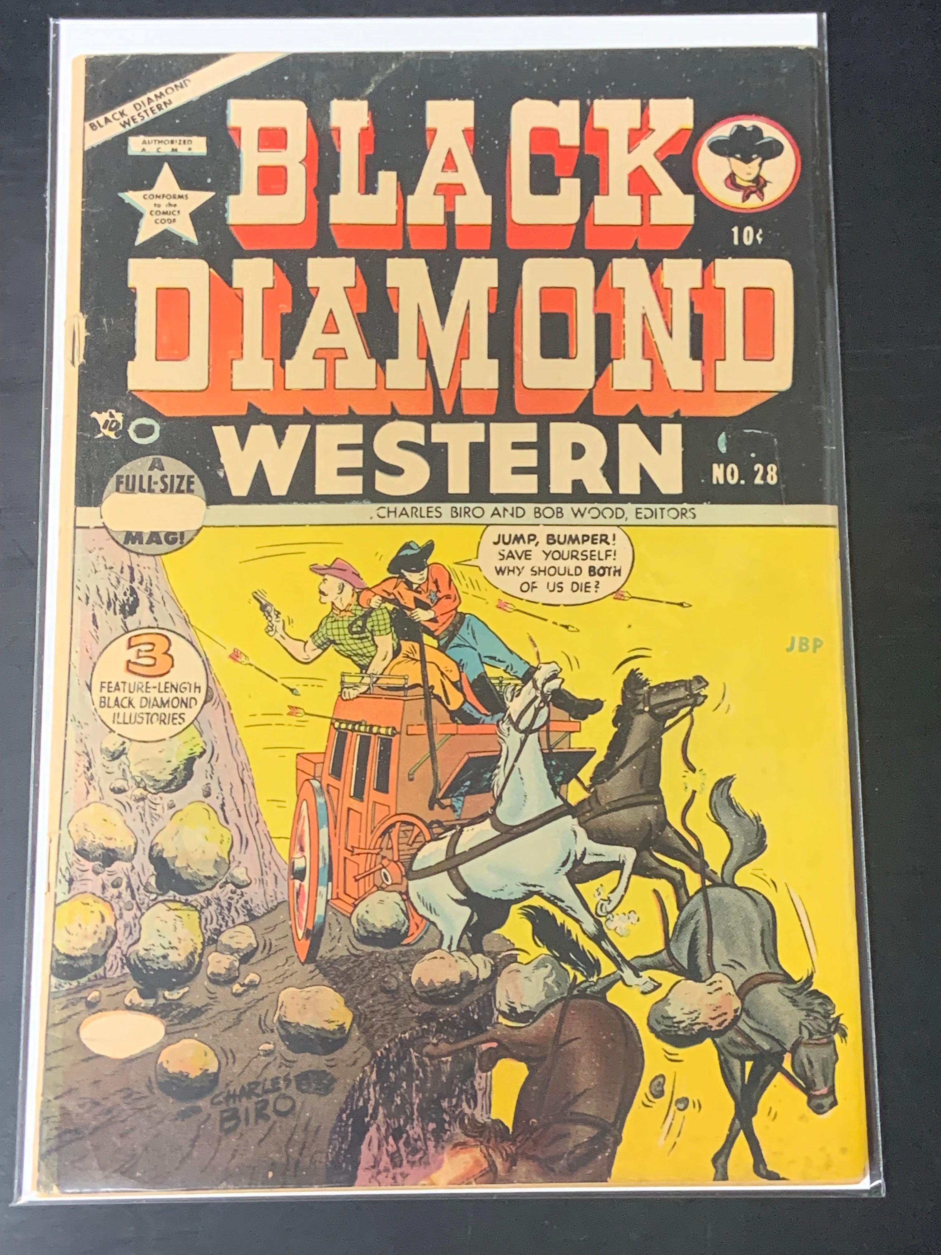 Black Diamond Western 28 Charles Biro 1851 Canadian Edition