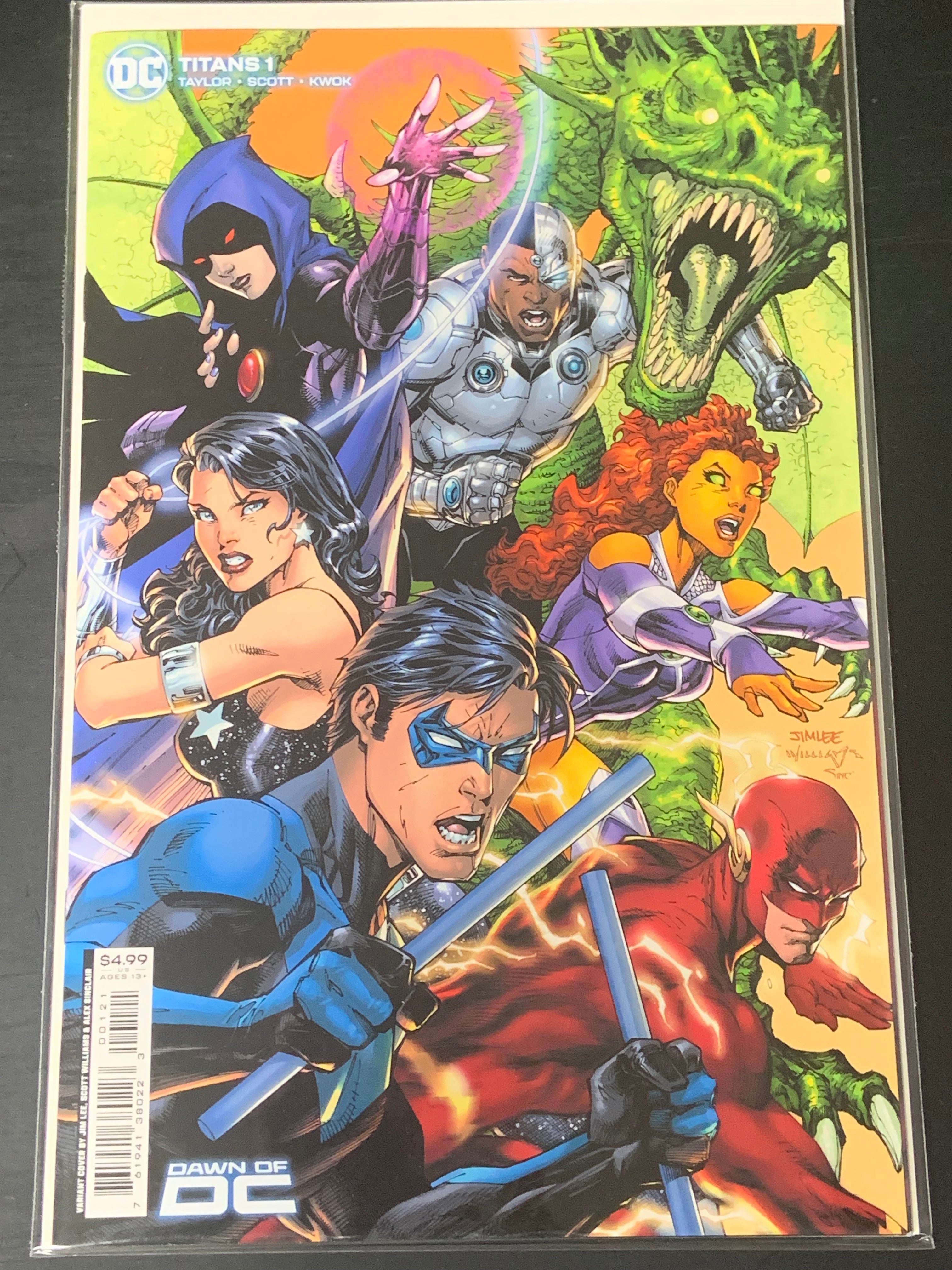 Titans 1 DC 2023 Jim Lee Variant