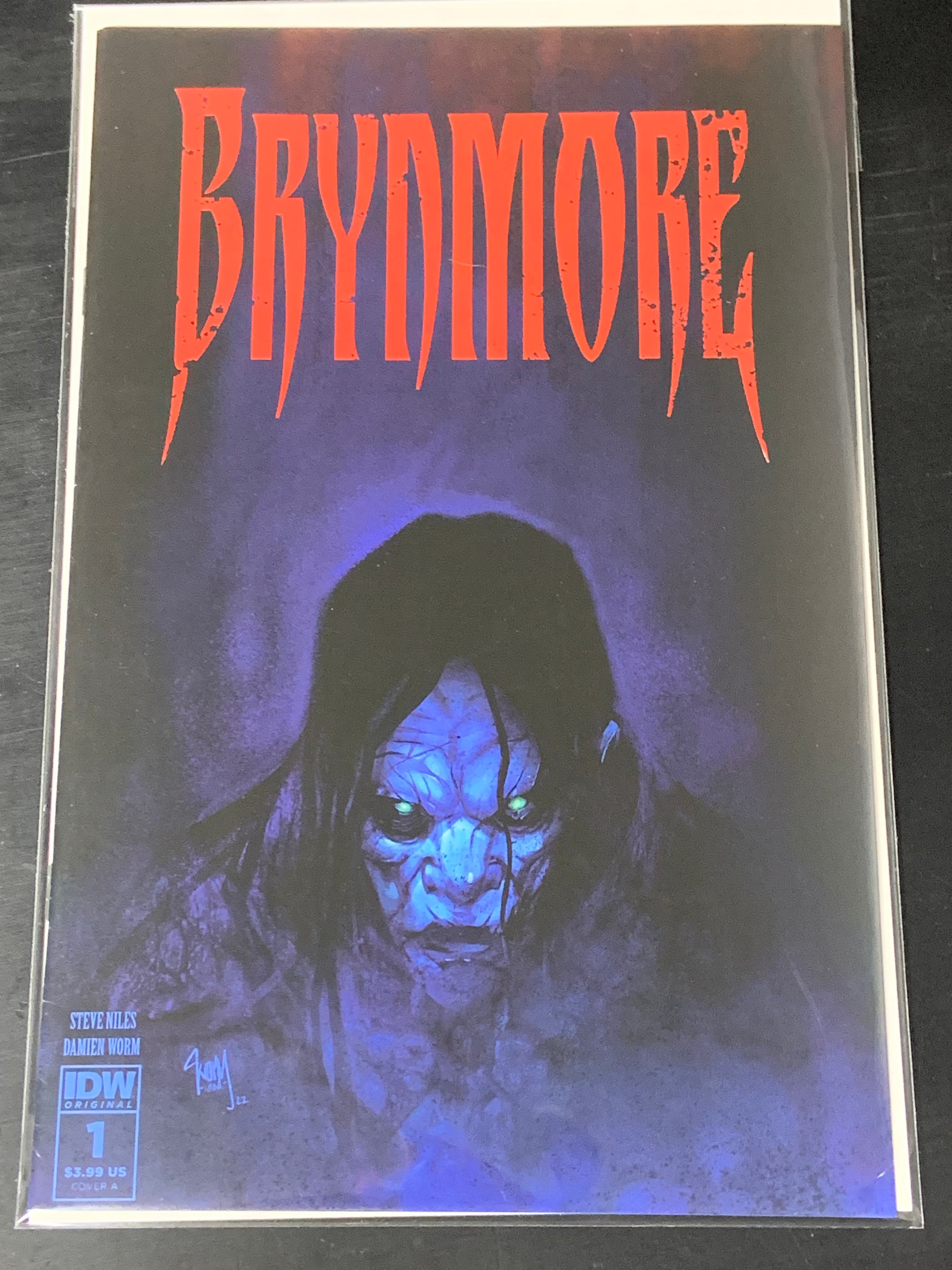 Brynmore 1 IDW Comics Damien Worm Cover & Art  2023