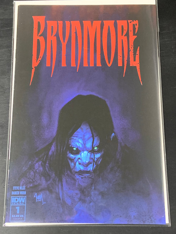 Brynmore 1 IDW Comics Damien Worm Cover & Art 2023