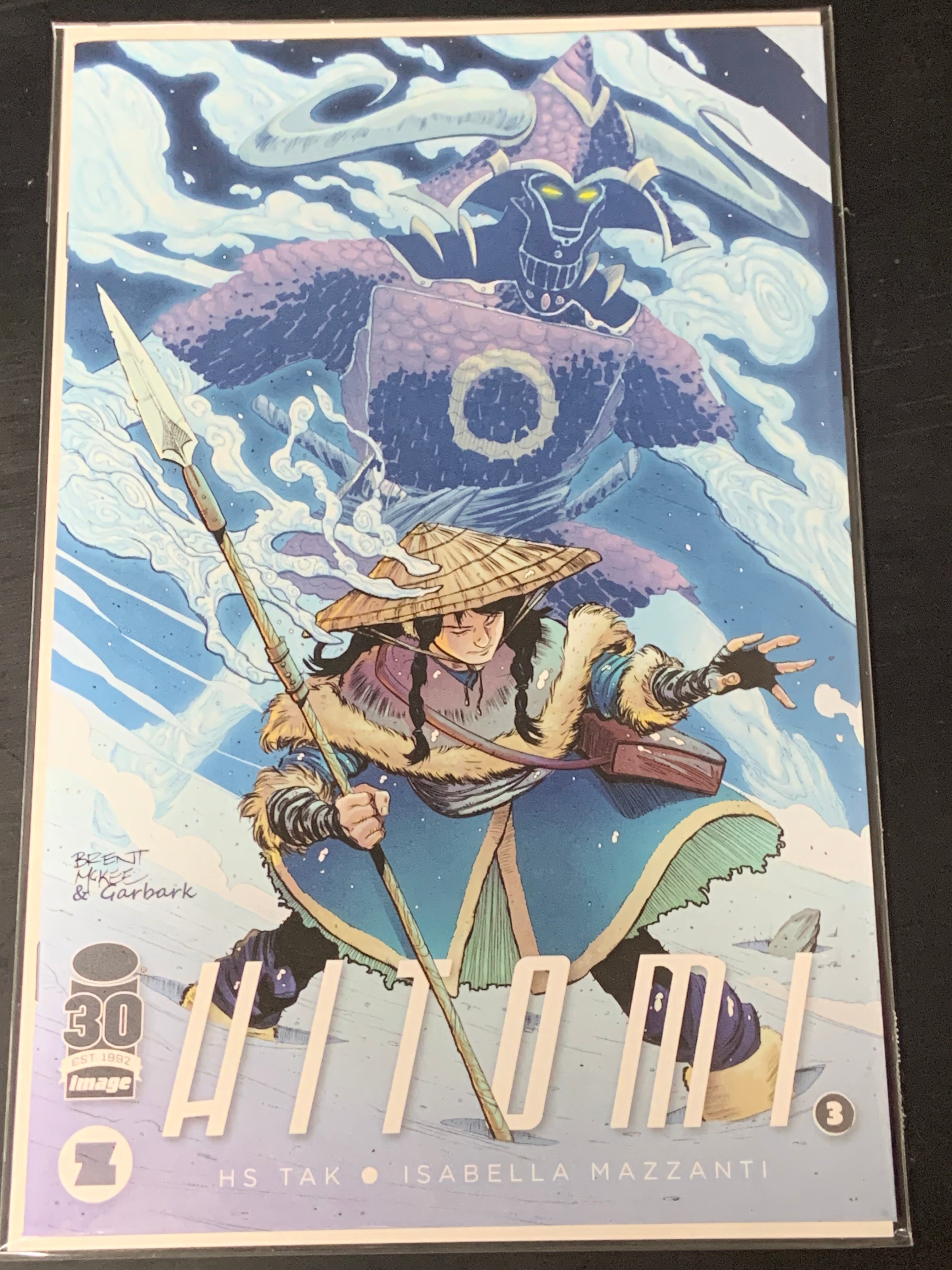 Hitomi 3 Brent McKee Cover Image Comics 2022