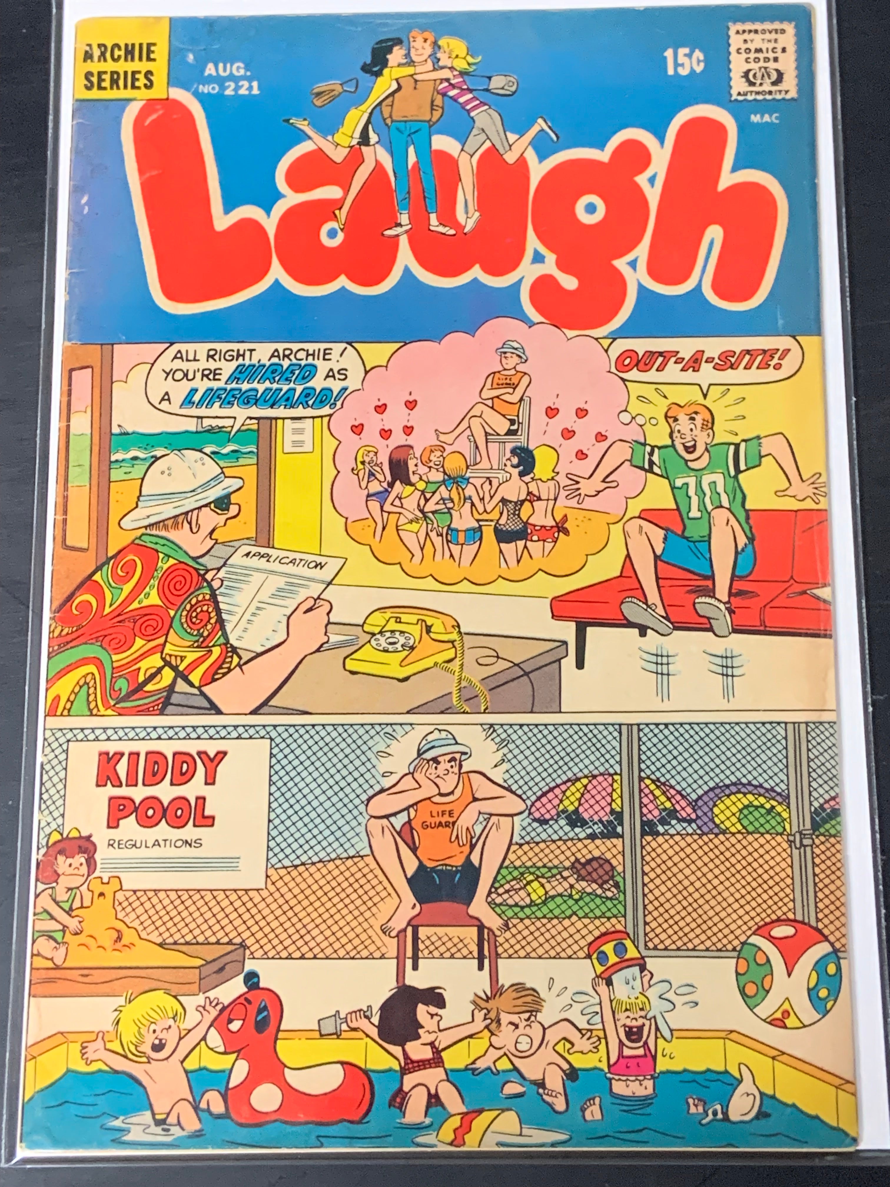Laugh 221 Archie Comics 1969