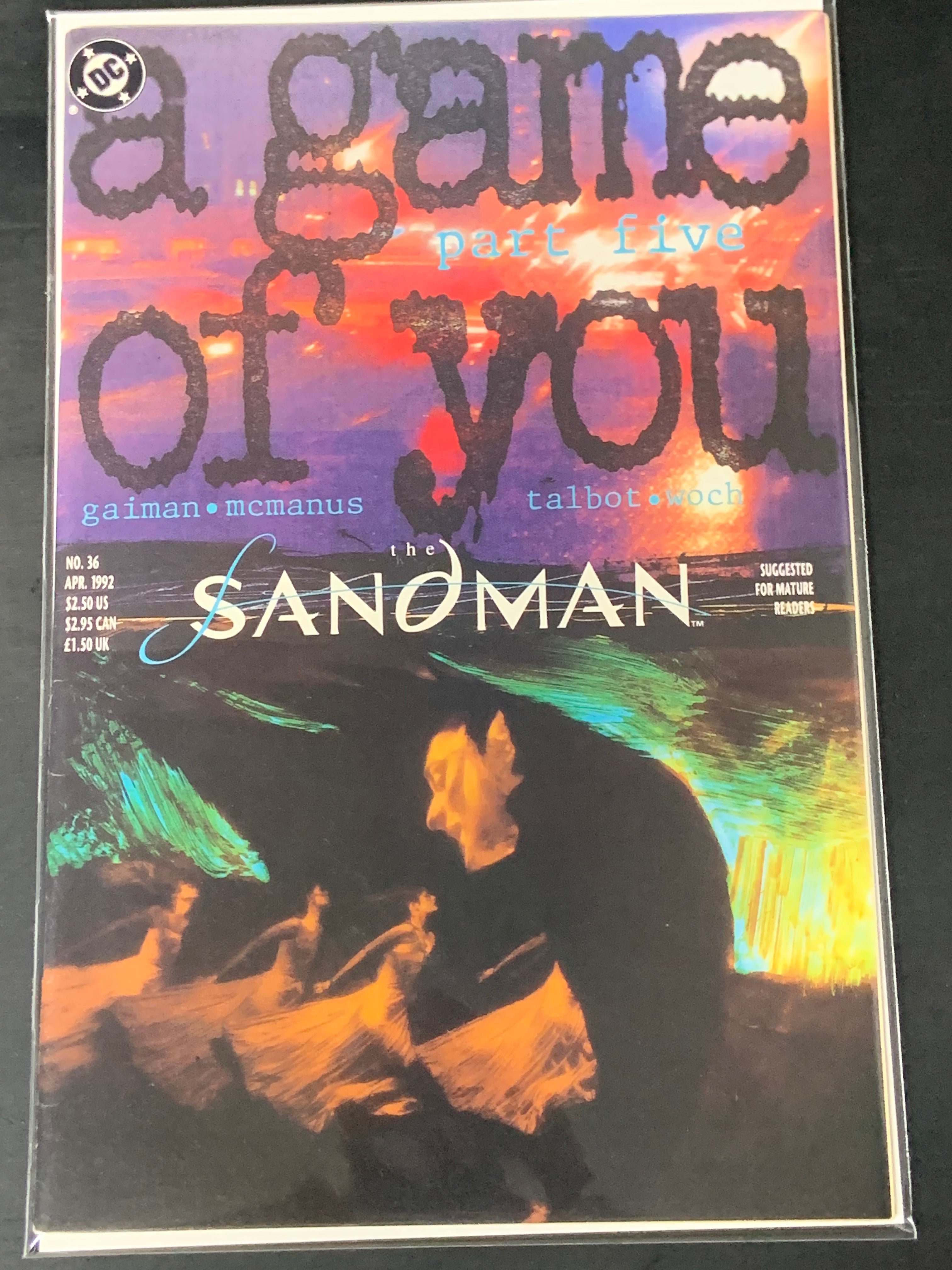 Sandman 36 DC 1992 Neil Gaiman