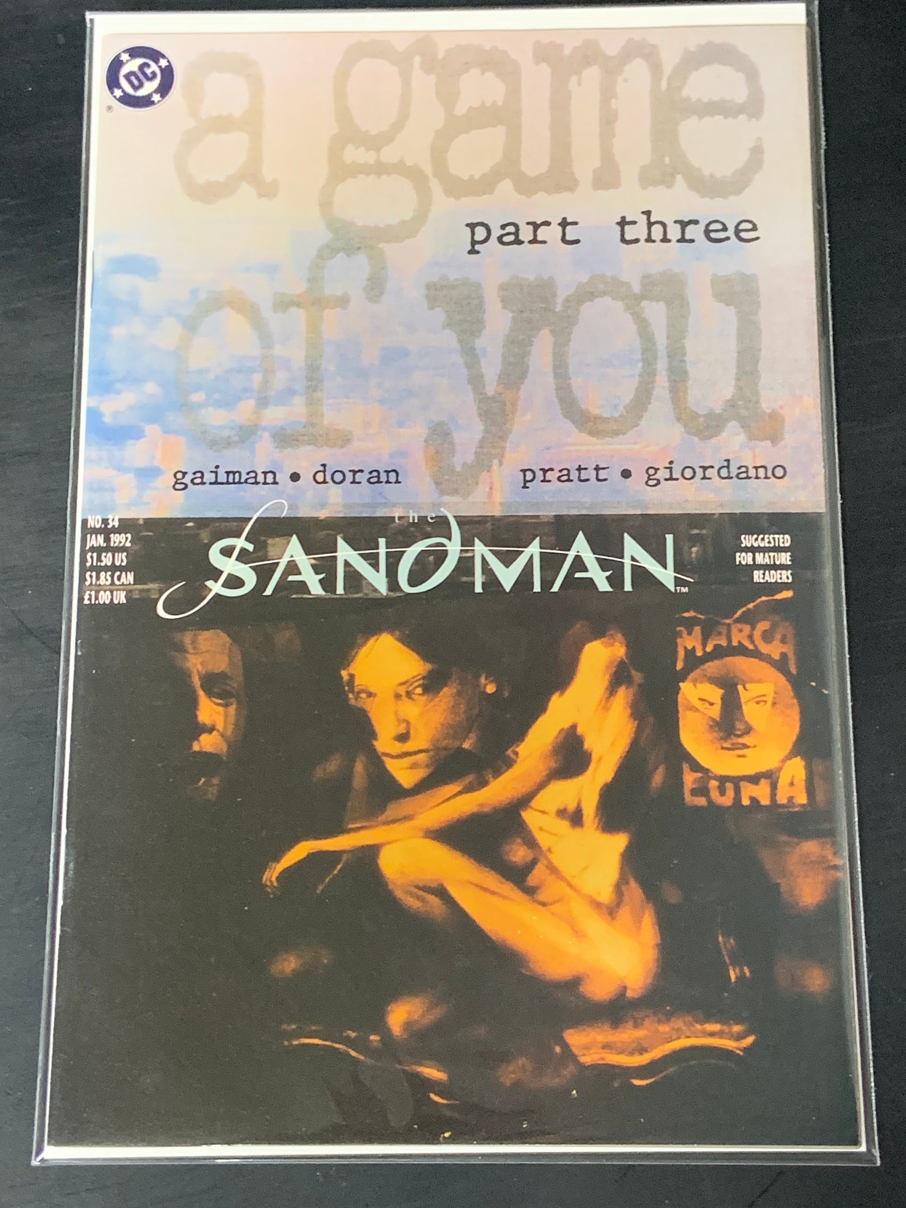 Sandman 34 DC 1992 Neil Gaiman