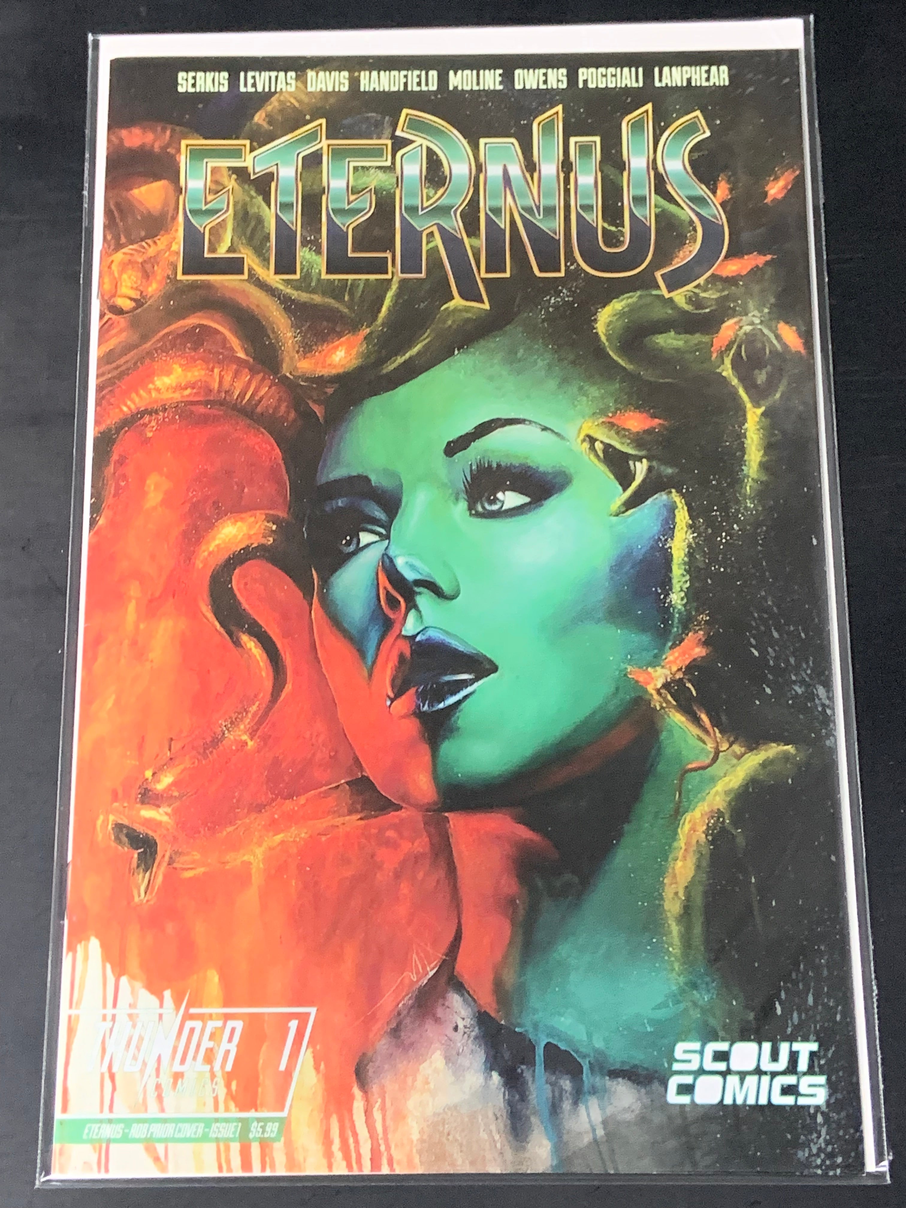 Eternus 1 Scout Comics Andy Serkis
