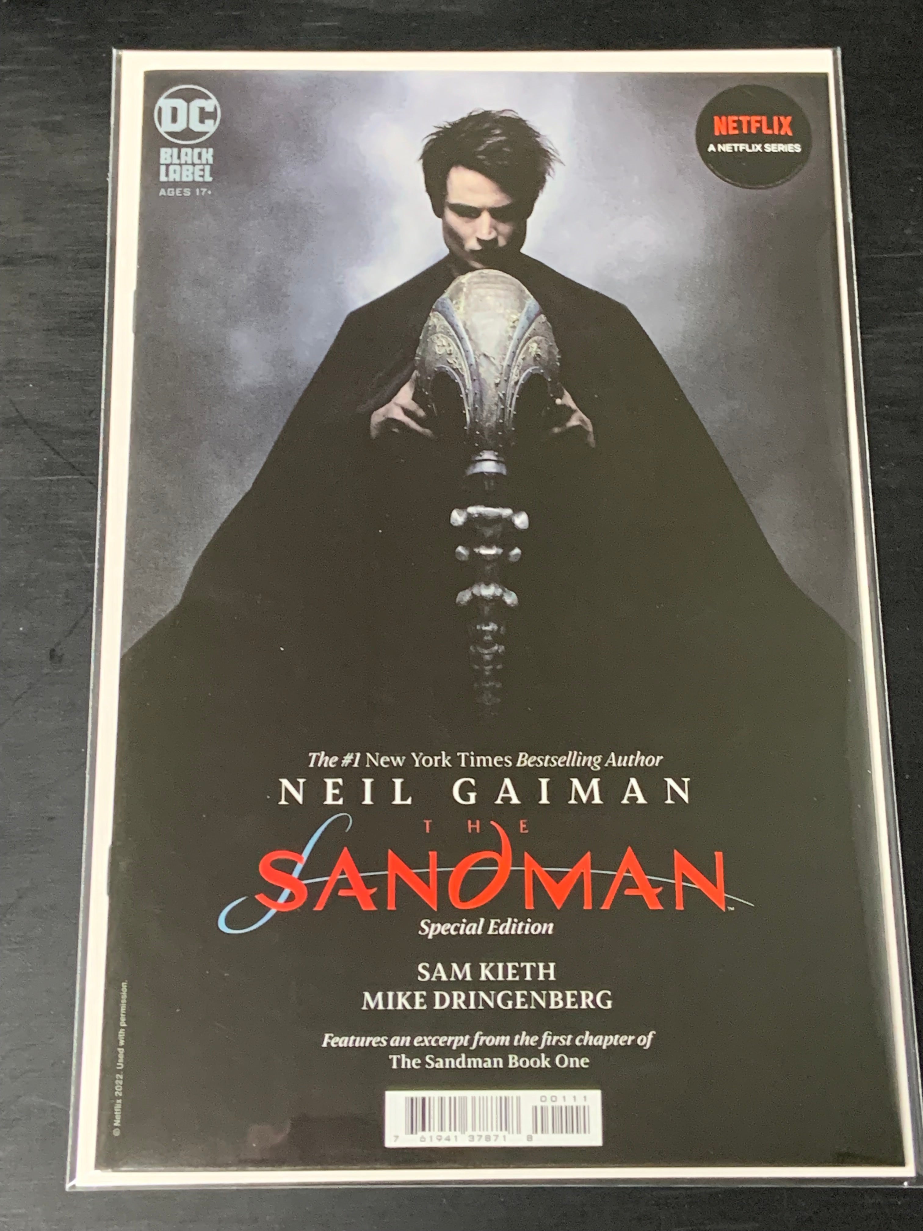 Sandman Special Edition DC 2022 Netflix Photo Cover