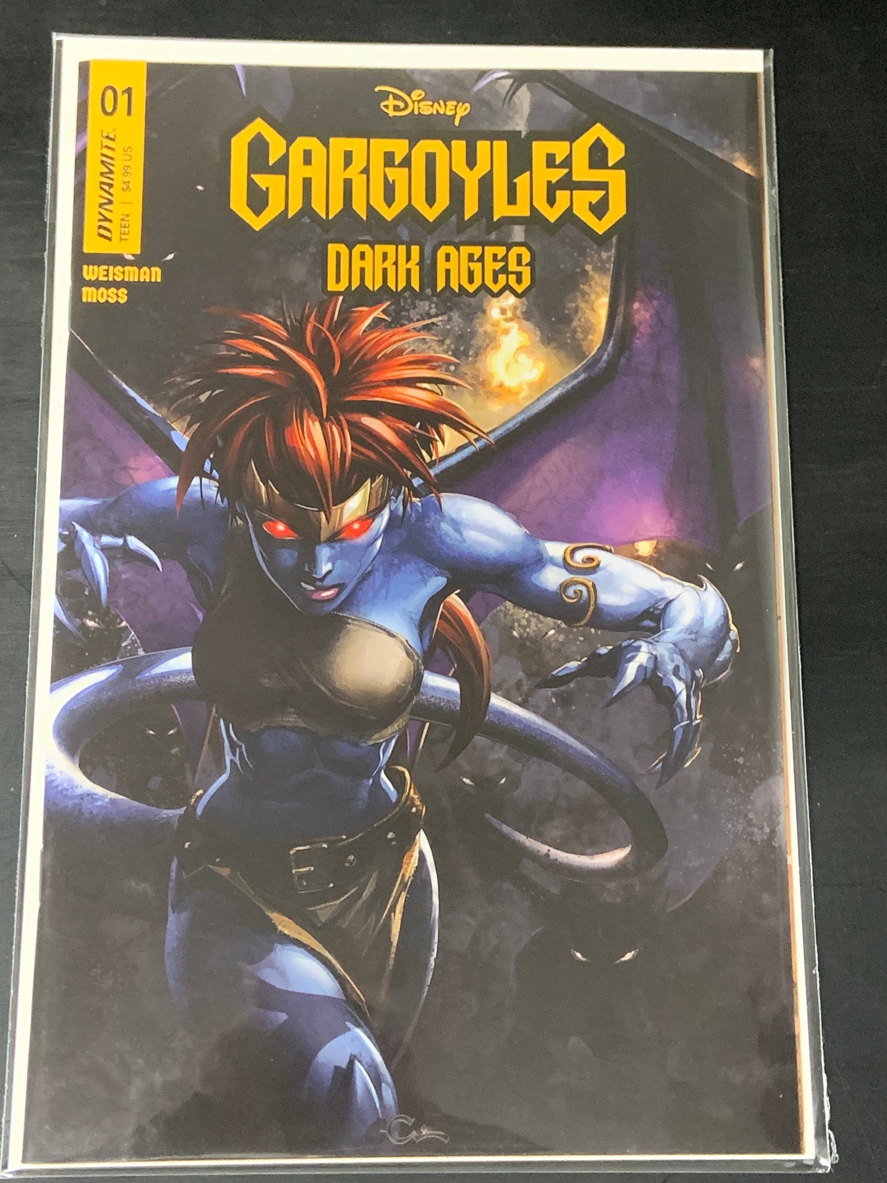 Gargoyles Dark Ages 1 Dynamite 2023 Clayton Crain Cover