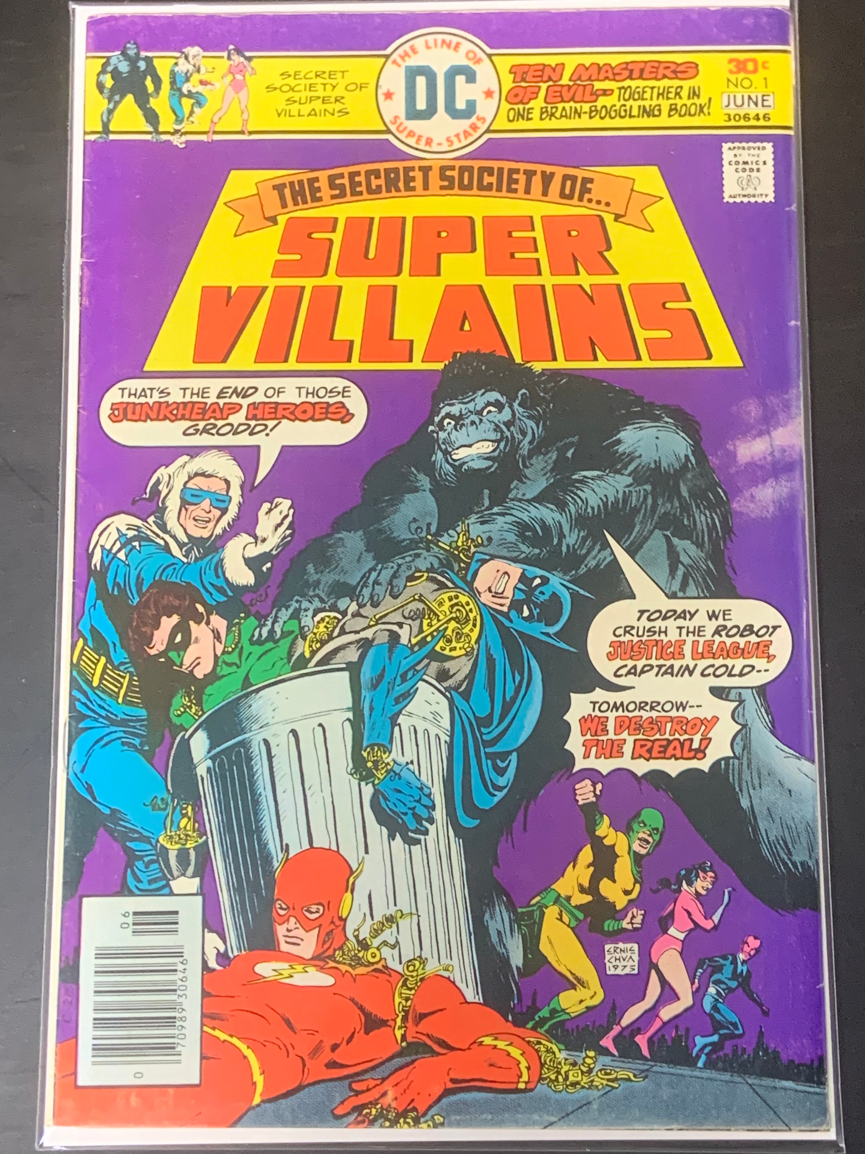 Secret Society of Super Villains 1 DC 1976 1st App