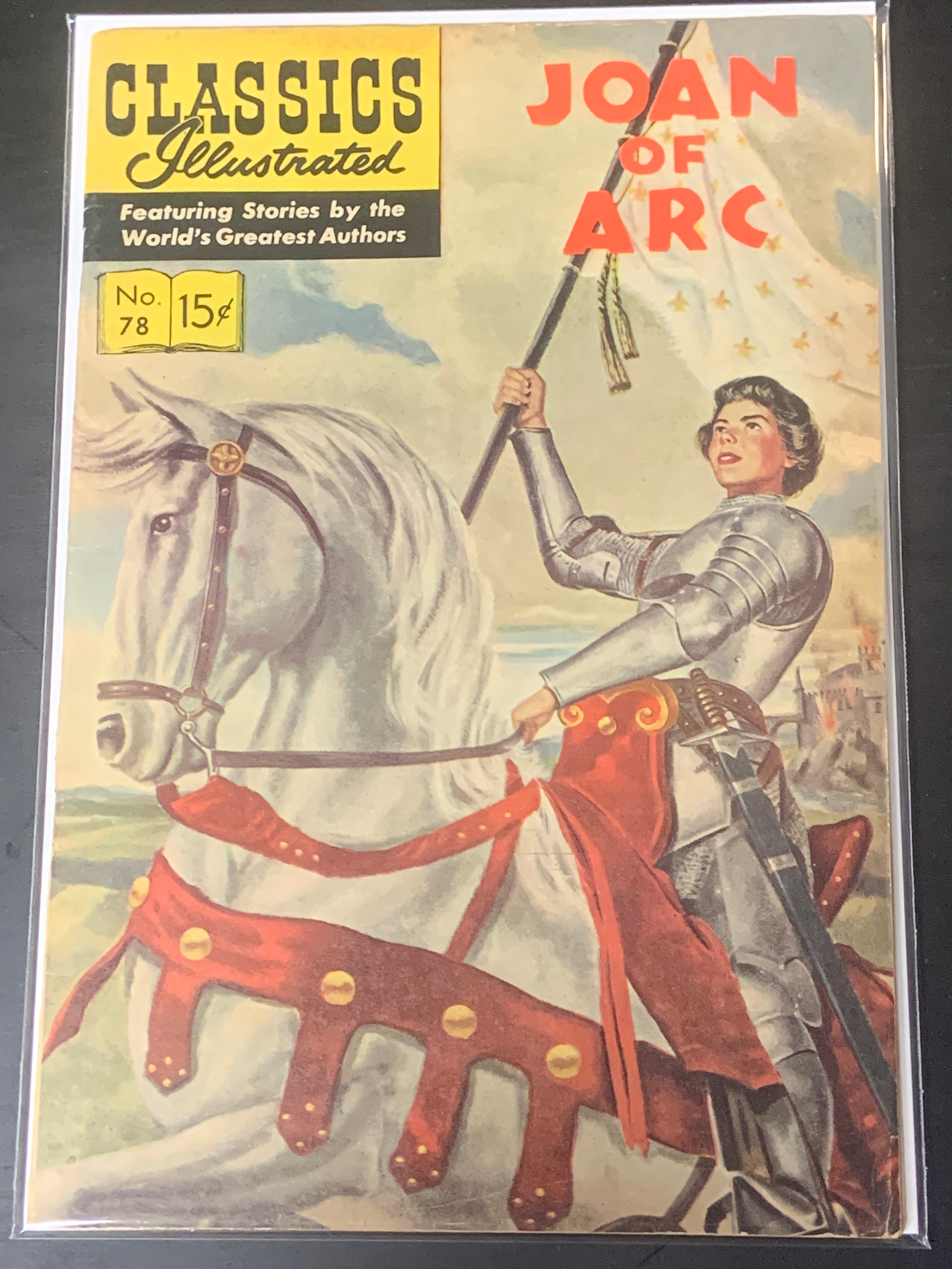 Classics Illustrated #78 1950 Joan of Arc
