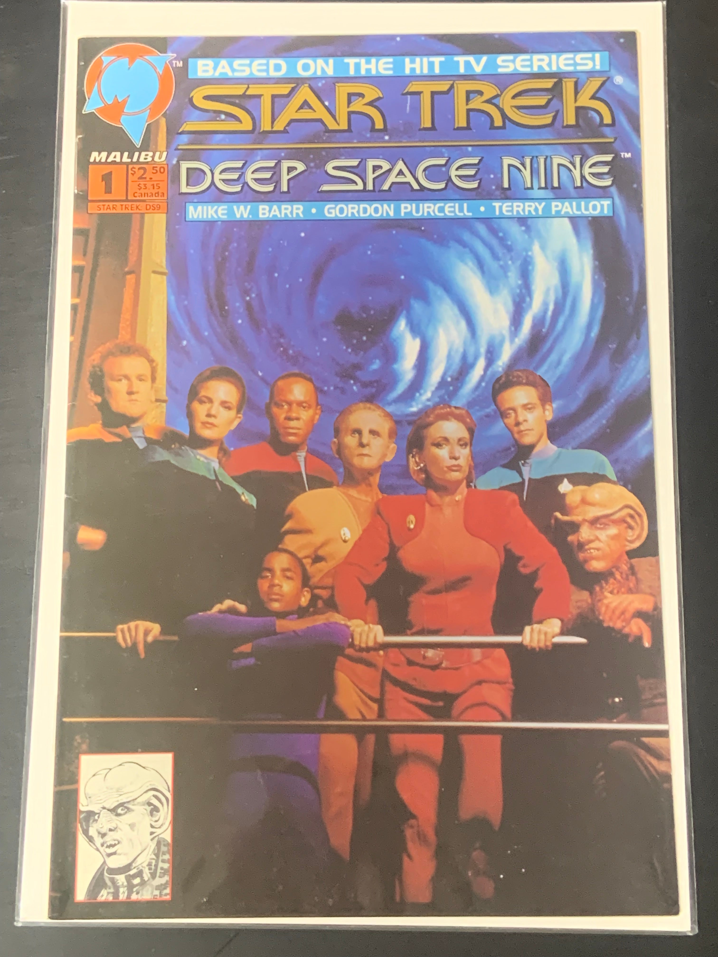 Star Trek Deep Space Nine 1 Malibu Comics 1993 Photo Variant