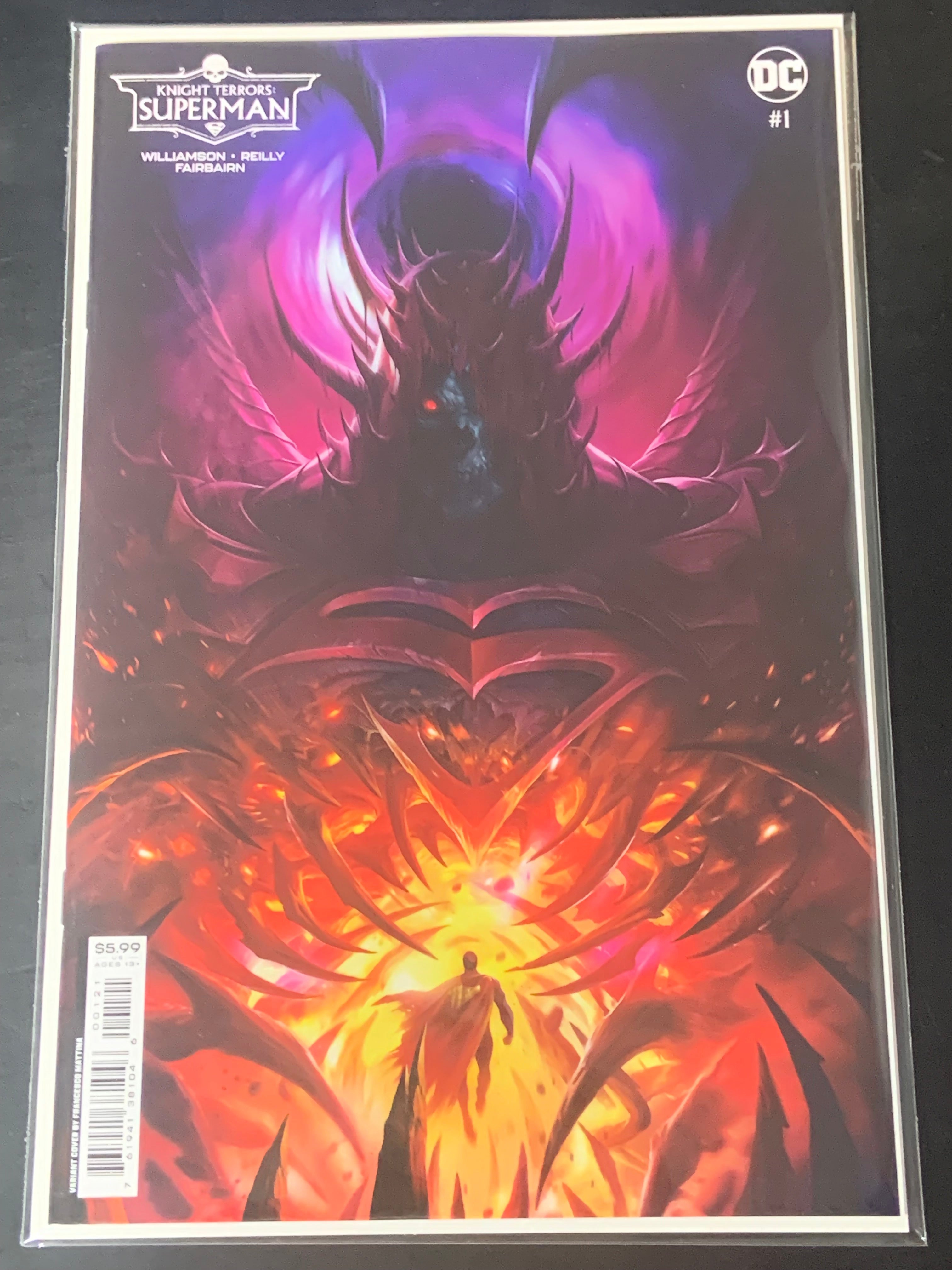 Knight Terrors Superman 1 DC 2023 Mattina Variant