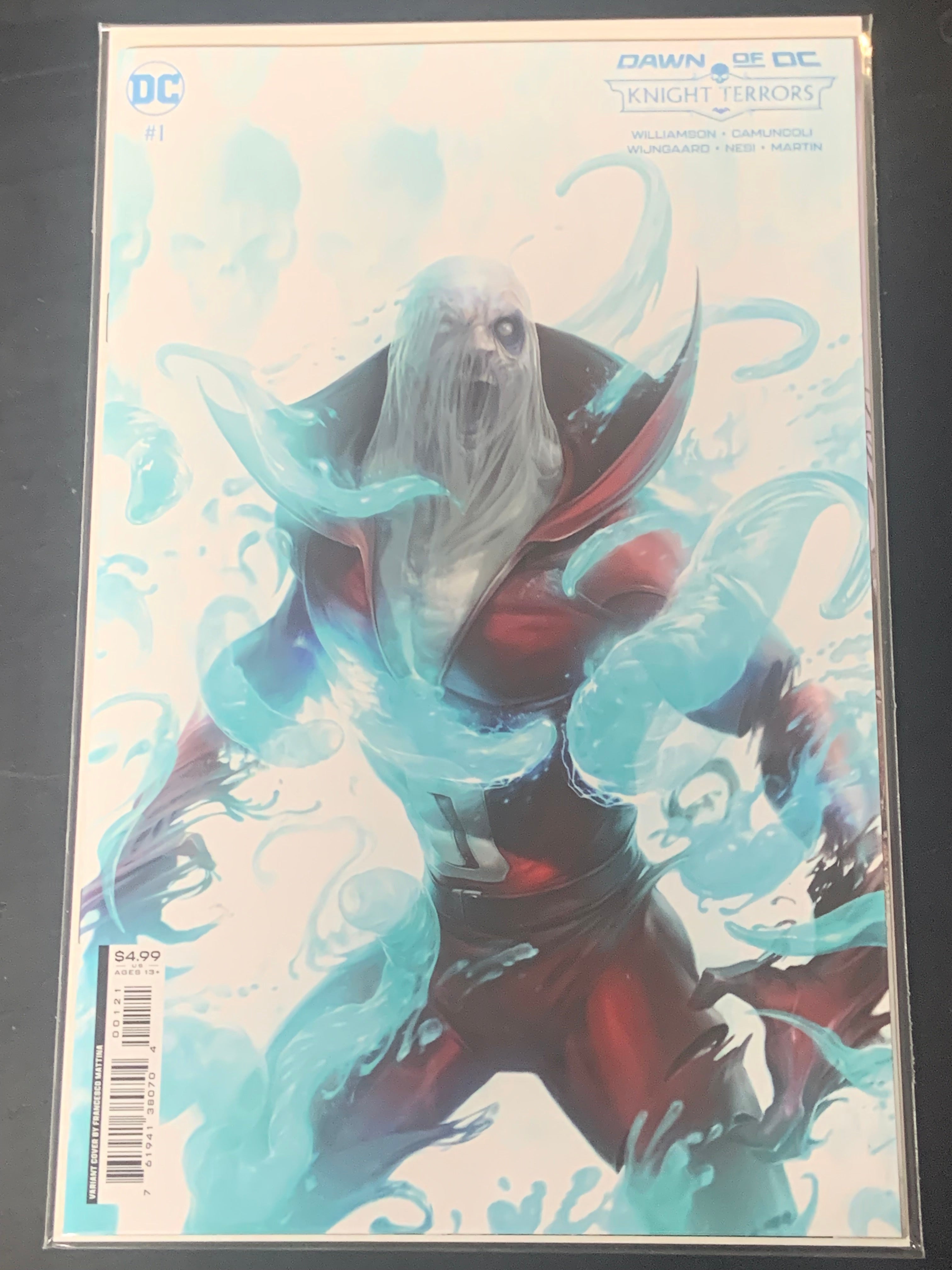 Knight Terrors 1 DC 2023 Mattina Variant