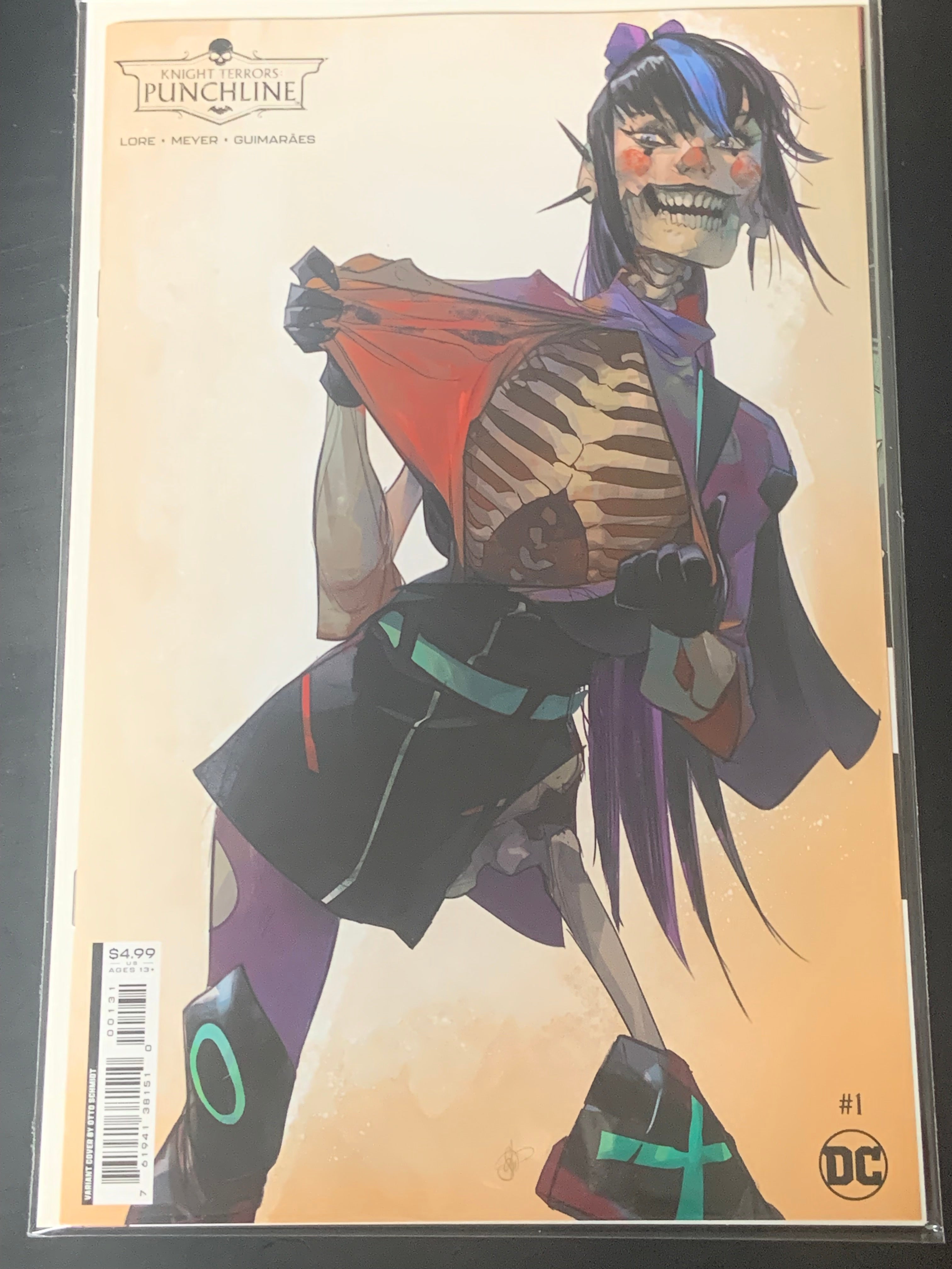 Knight Terrors Punchline 1 DC 2023 Otto Schmidt Variant