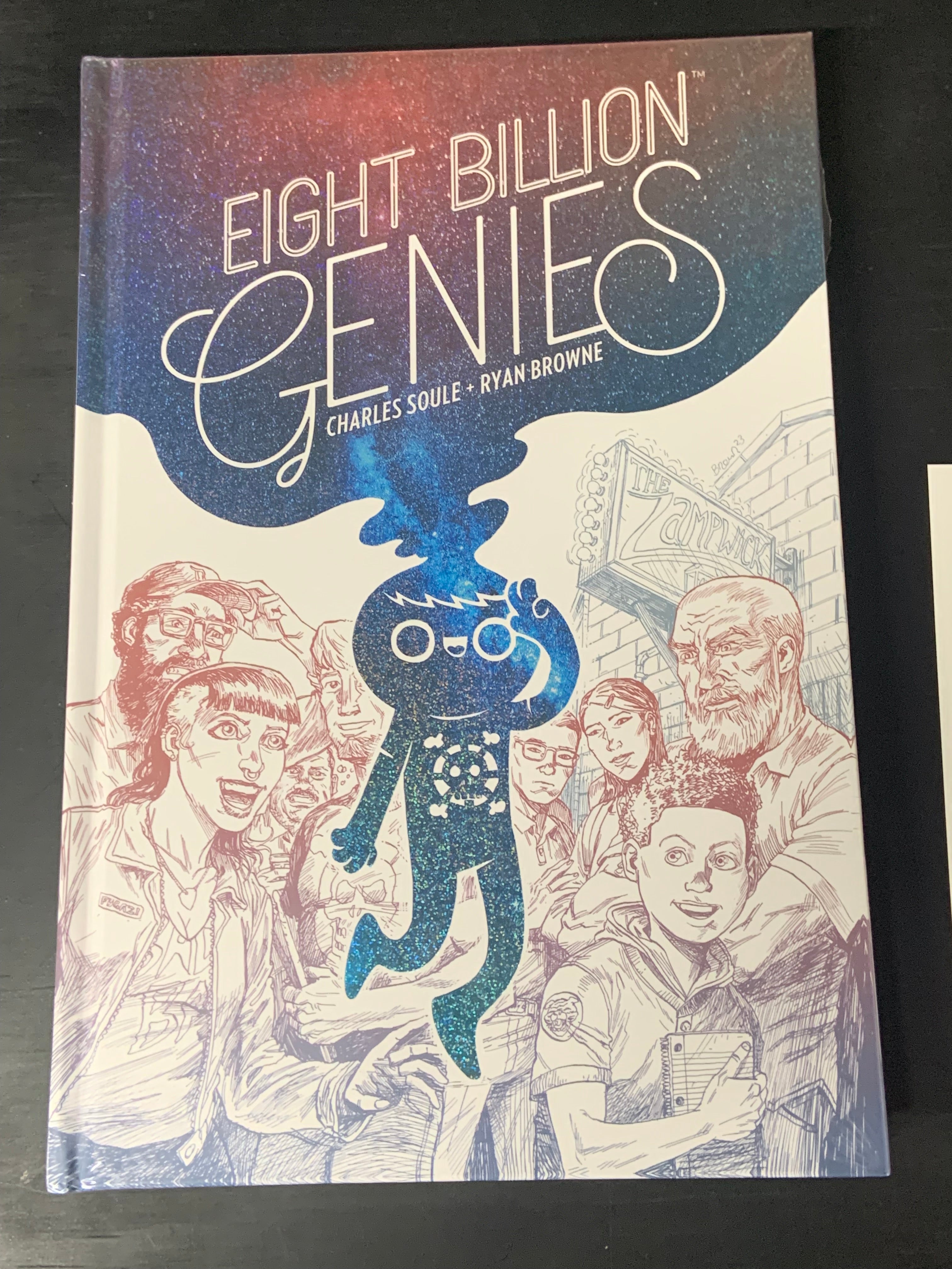 Eight Billion Genies Deluxe Hardcover Edition Image 2023 Double Signed