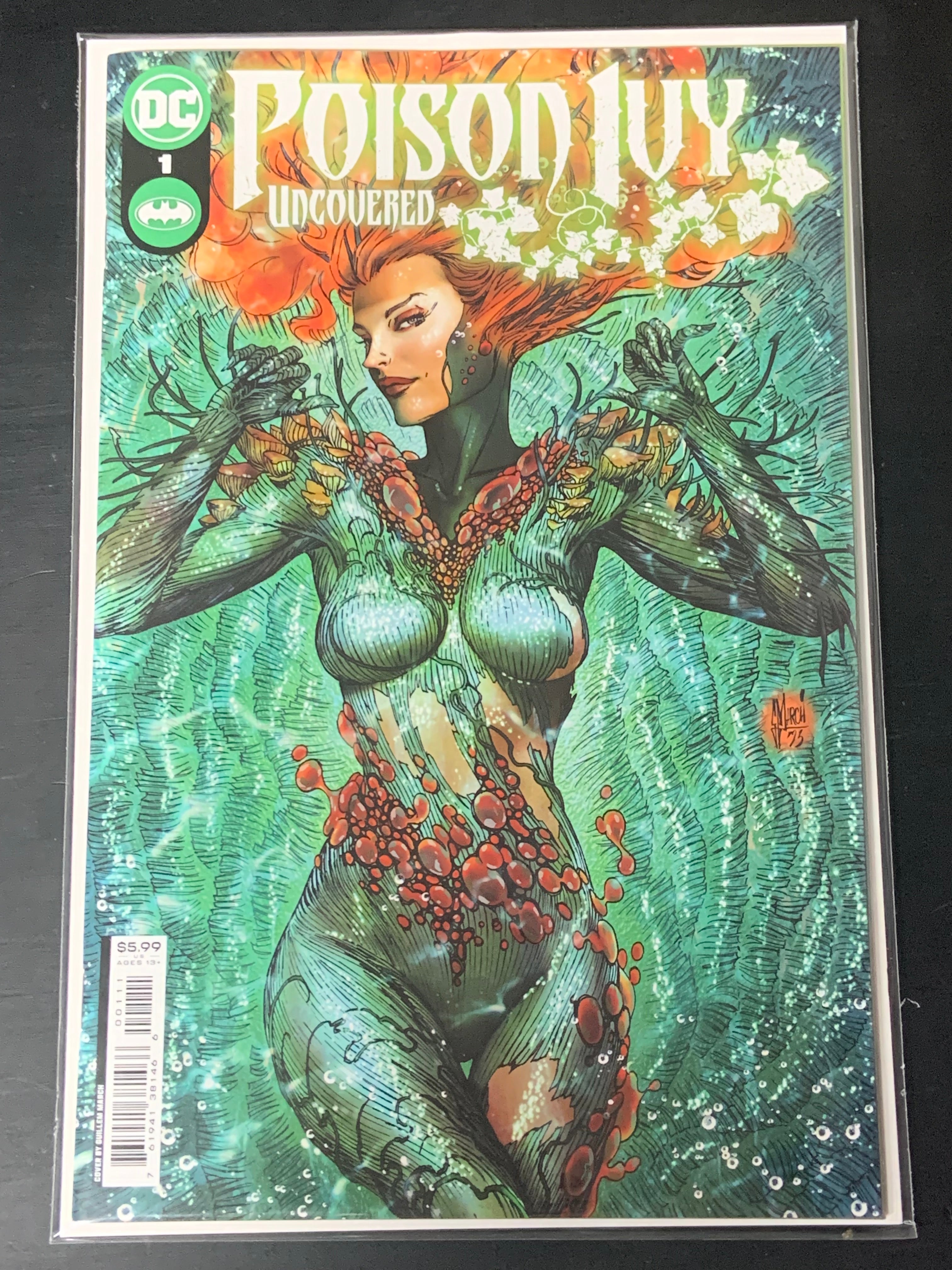 Poison Ivy Uncovered 1 DC 2023 Guillem March Cover A