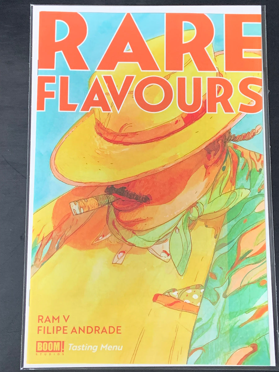 Rare Flavors Boom! 2023 Tasting Menu Ashcan Edition Chaotic Comics