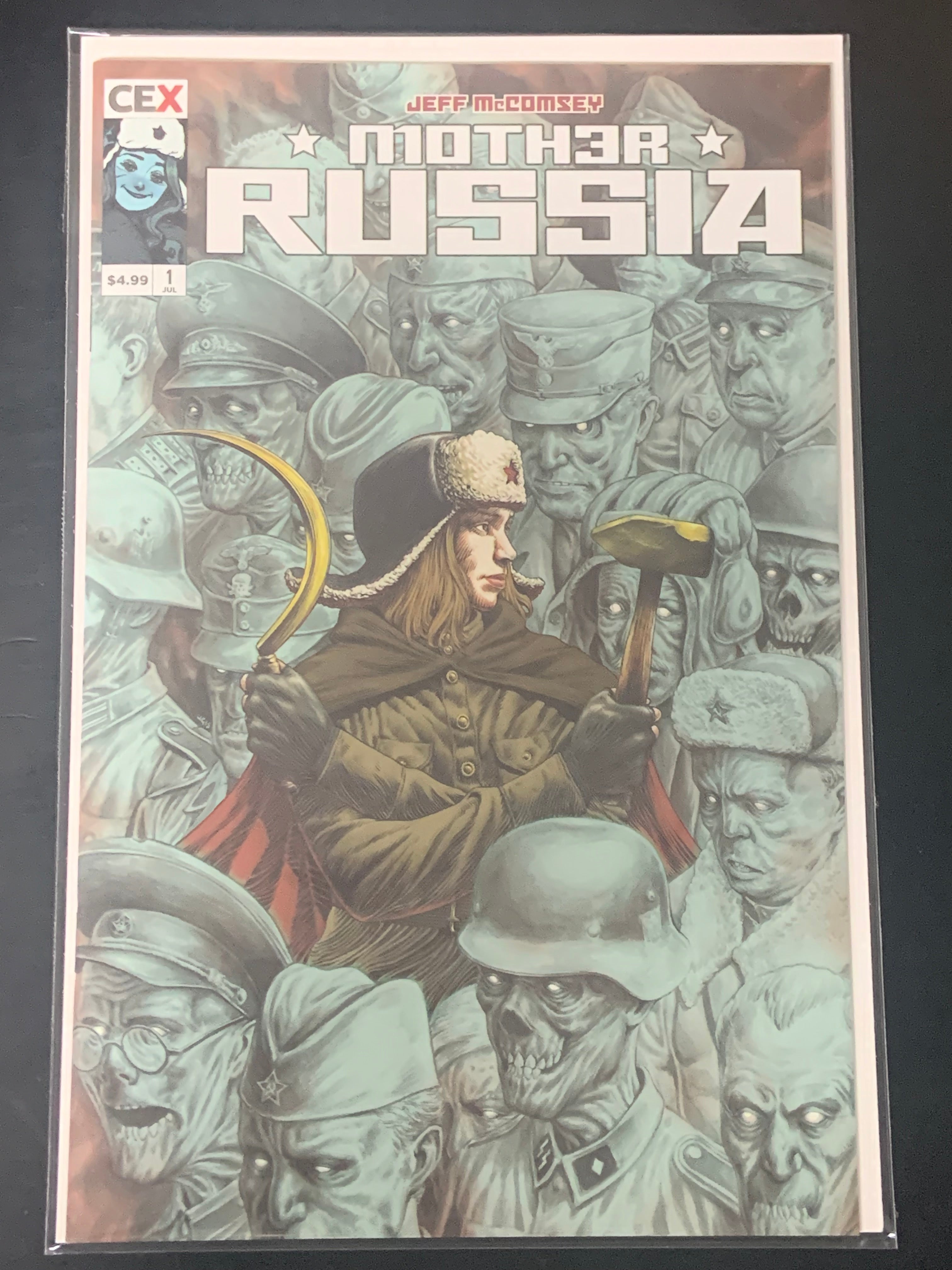 Mother Russia 1 CEX Comics 2023 Cover B Zombies in Stalingrad