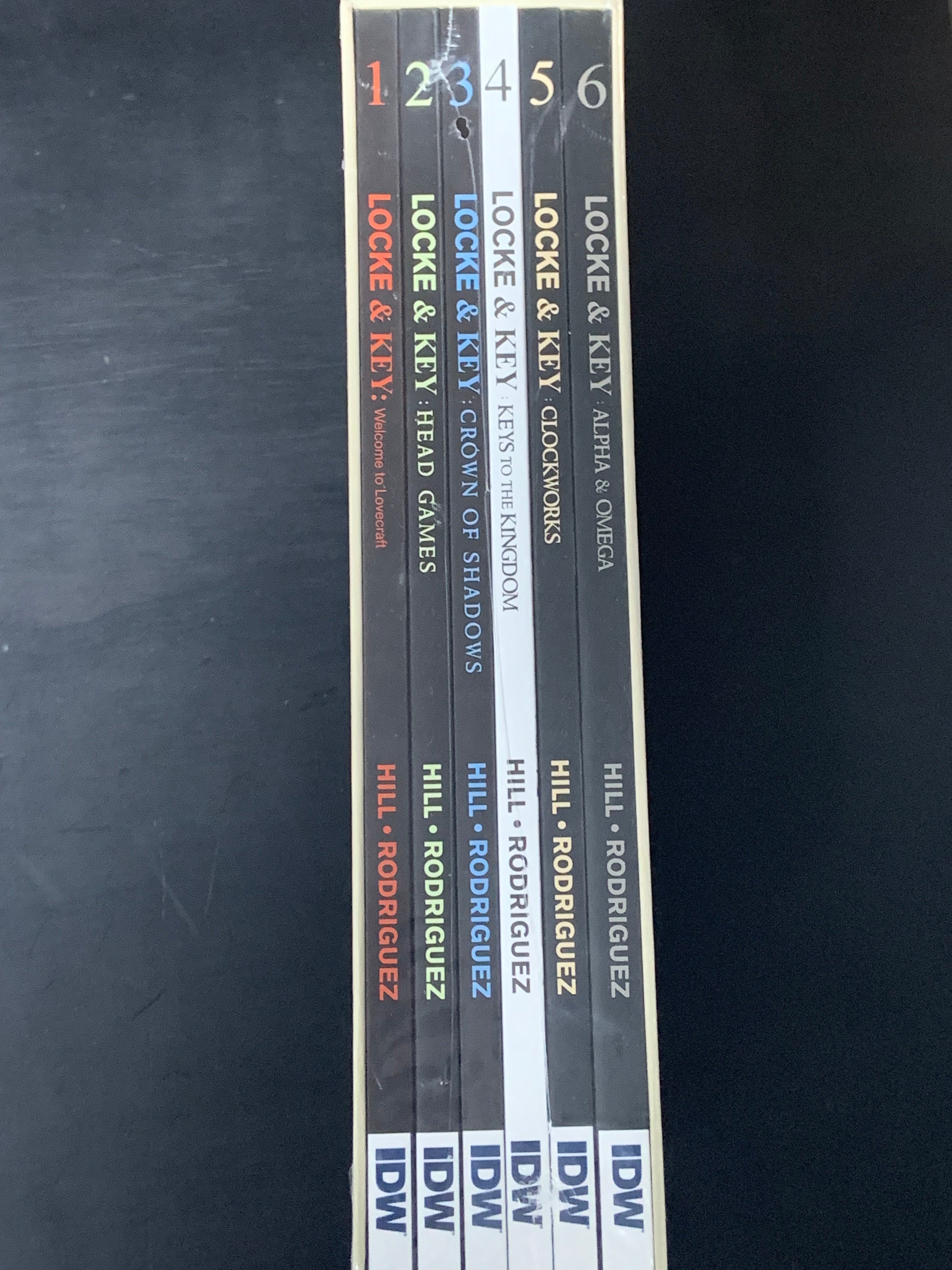 Locke & Key Deluxe 6 Book Slipcase Complete Set