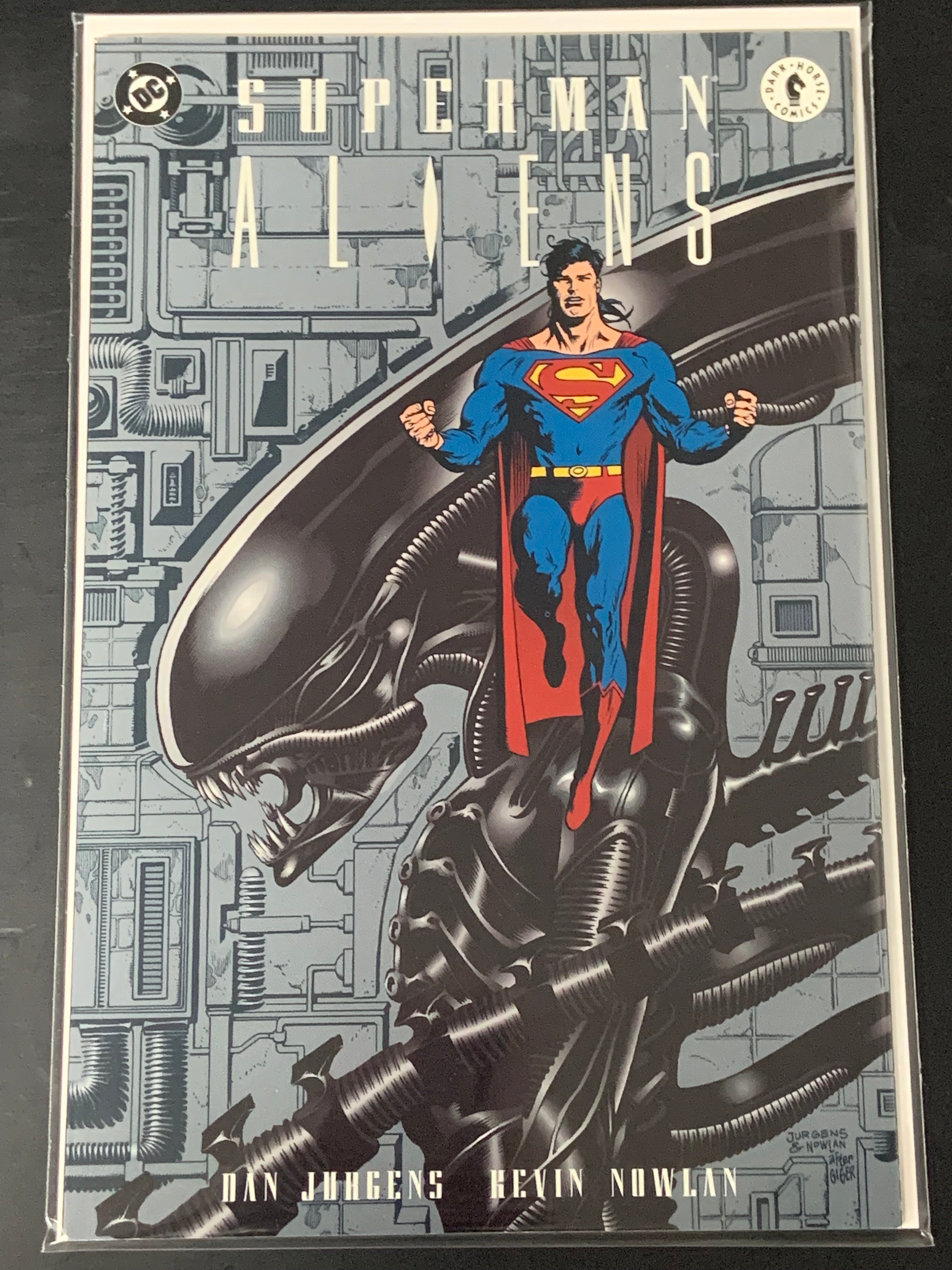 Superman vs Aliens 1 DC Dark Horse 1995
