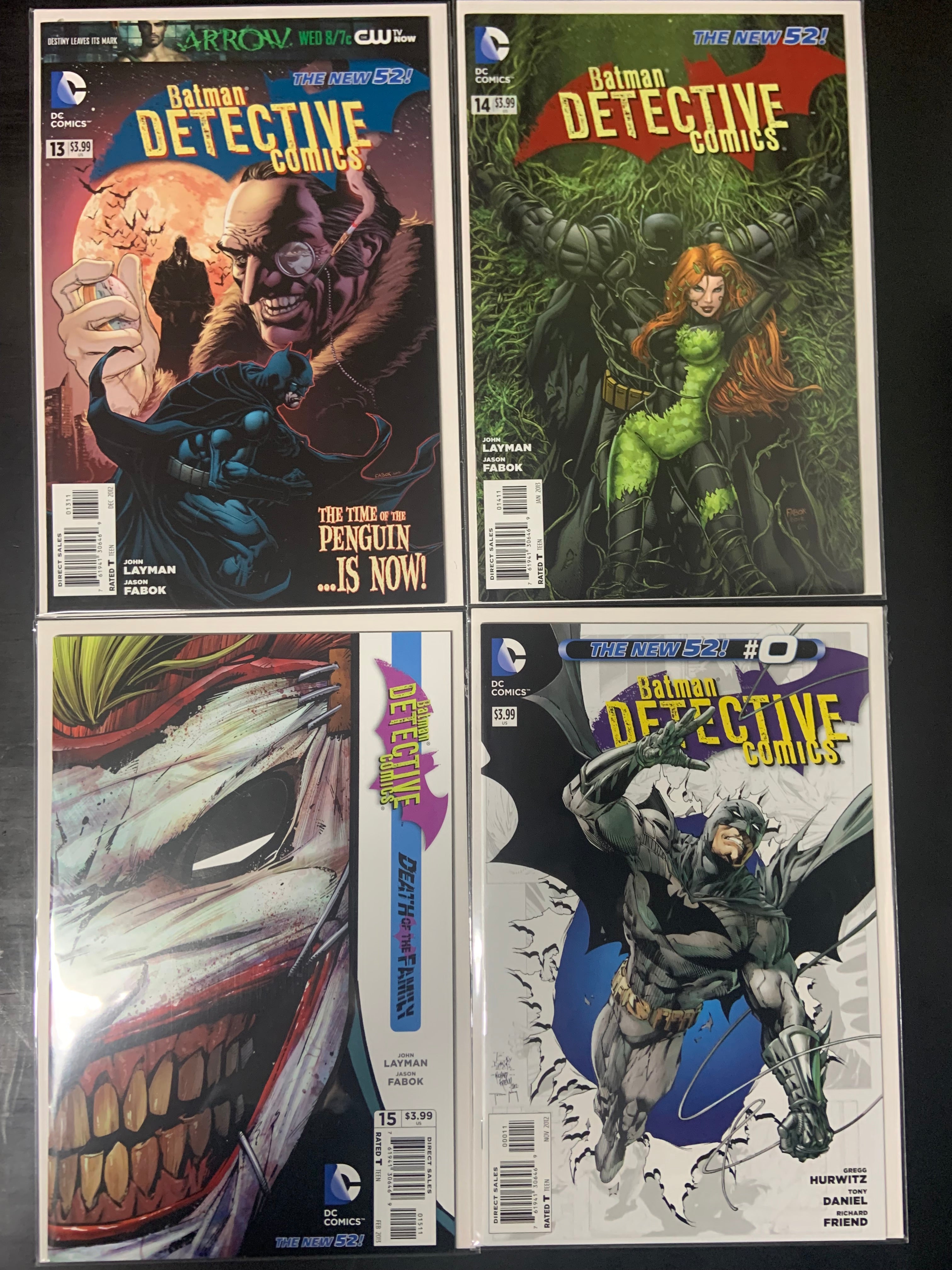 Detective Comic DC 2011 0-15 plus Annual 1, Set of 17, 1st Dollmaker & More