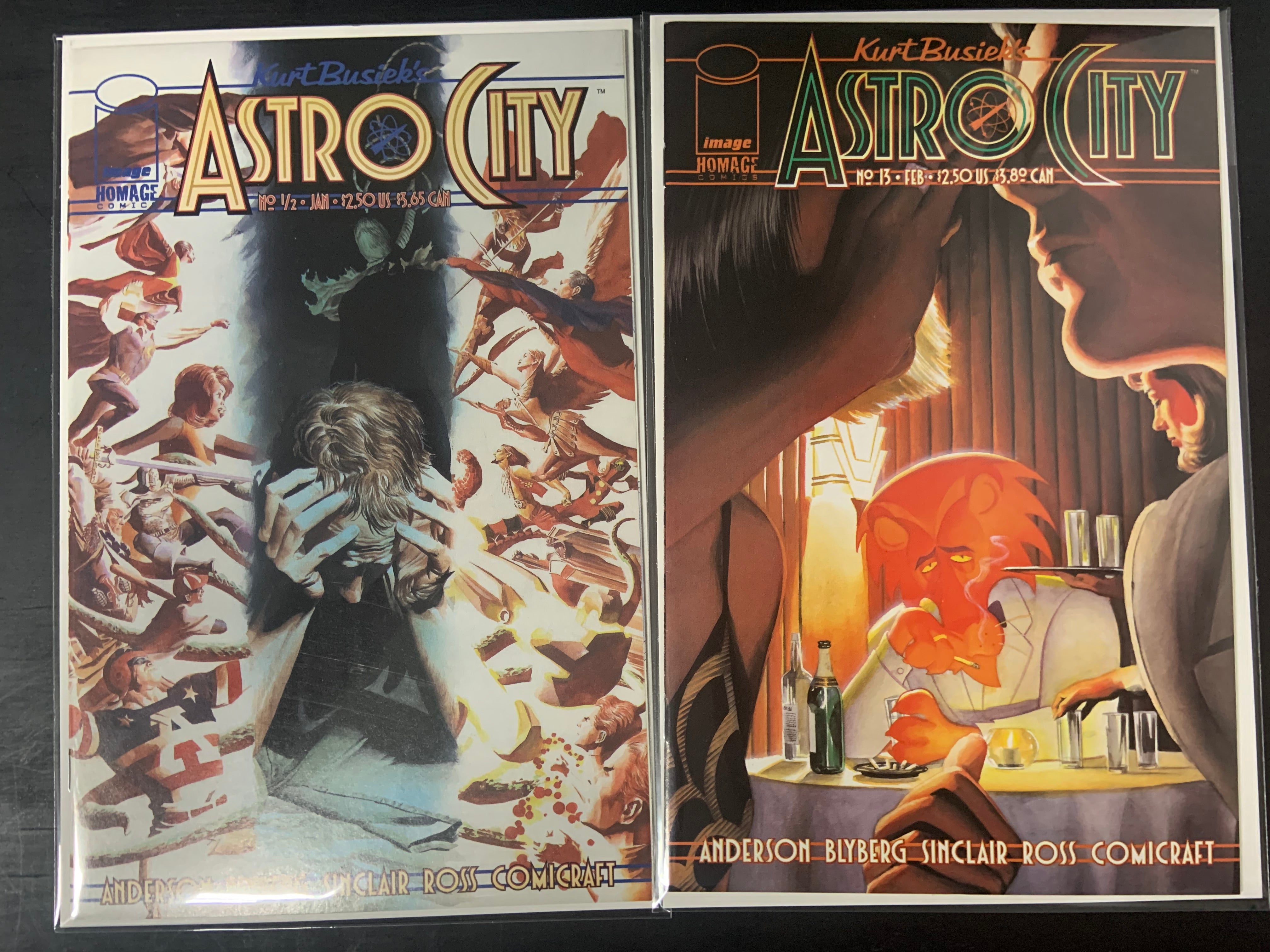 Astro City Image 1996 1-13 plus 1/2, Set of 14, Multiple 1st App, Alex Ross Art