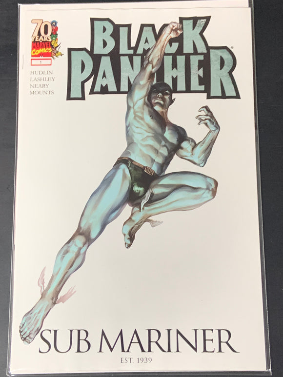 Black Panther 1 Marvel 2009 Scarce Marko Djurdjevic Variant