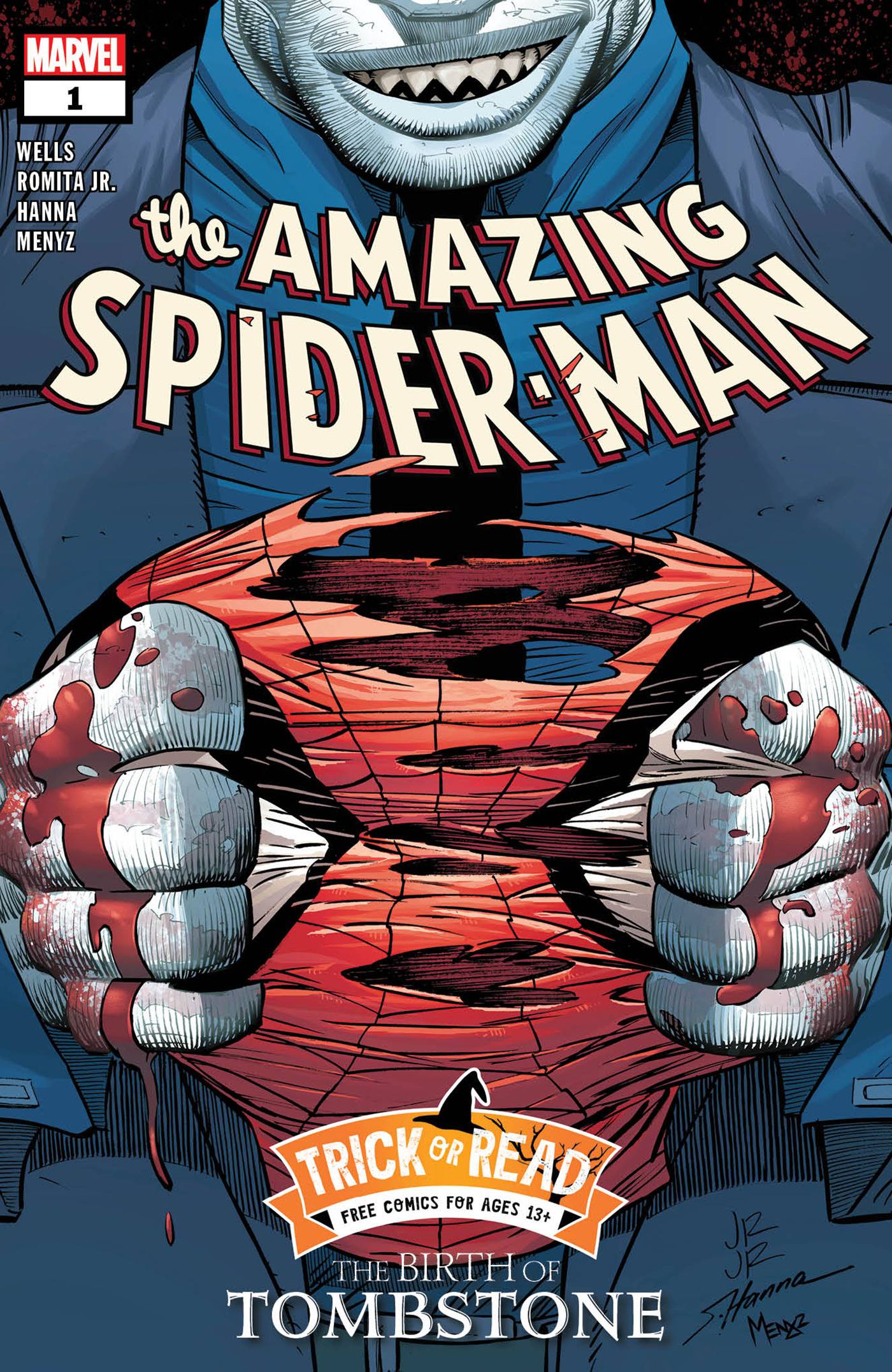 AMAZING SPIDER-MAN: THE BIRTH OF TOMBSTONE 1 - MARVEL HALLOWEEN TRICK-OR-READ 2023