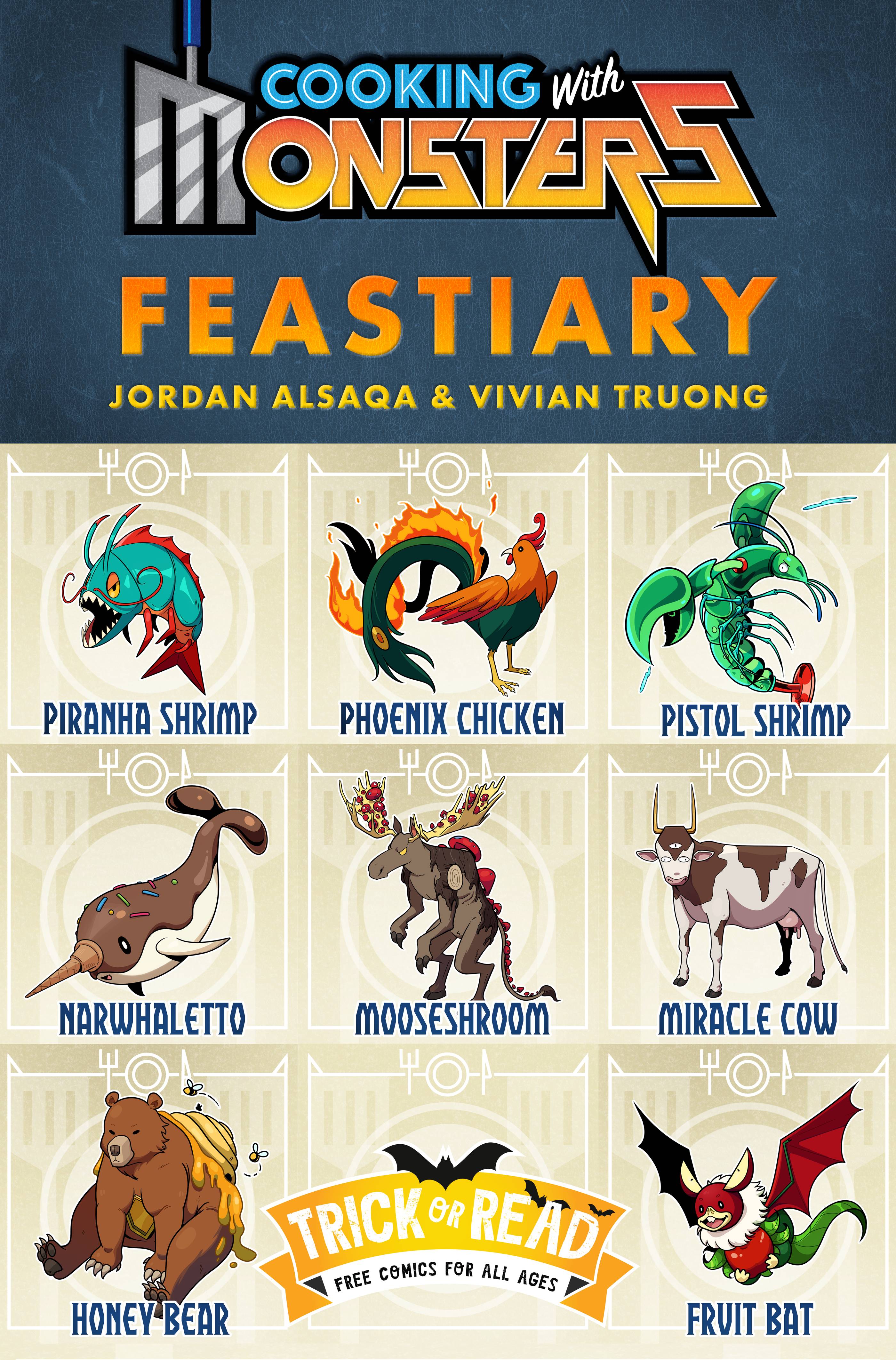 Cooking with Monsters: Fiestiary - Halloween Trick-or-Read 2023