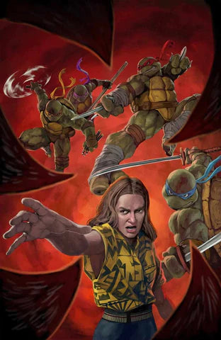 TEENAGE MUTANT NINJA TURTLES X STRANGER THINGS #3 SKAN VIRGIN EXCLUSIVE
