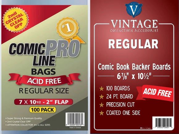 Comic Pro Line REGULAR - Bags & Boards