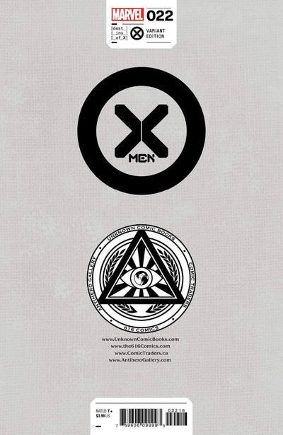 X-MEN 22 MIGUEL MERCADO EXCLUSIVE VIRGIN
