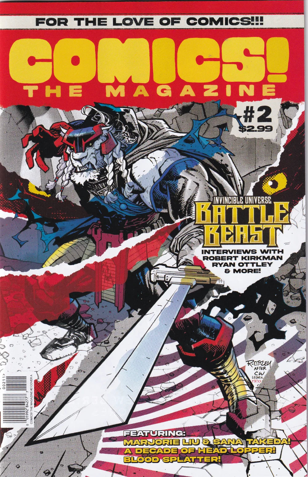 Auction - Comics! The Magazine 2 2026 Cover A Battle Beast