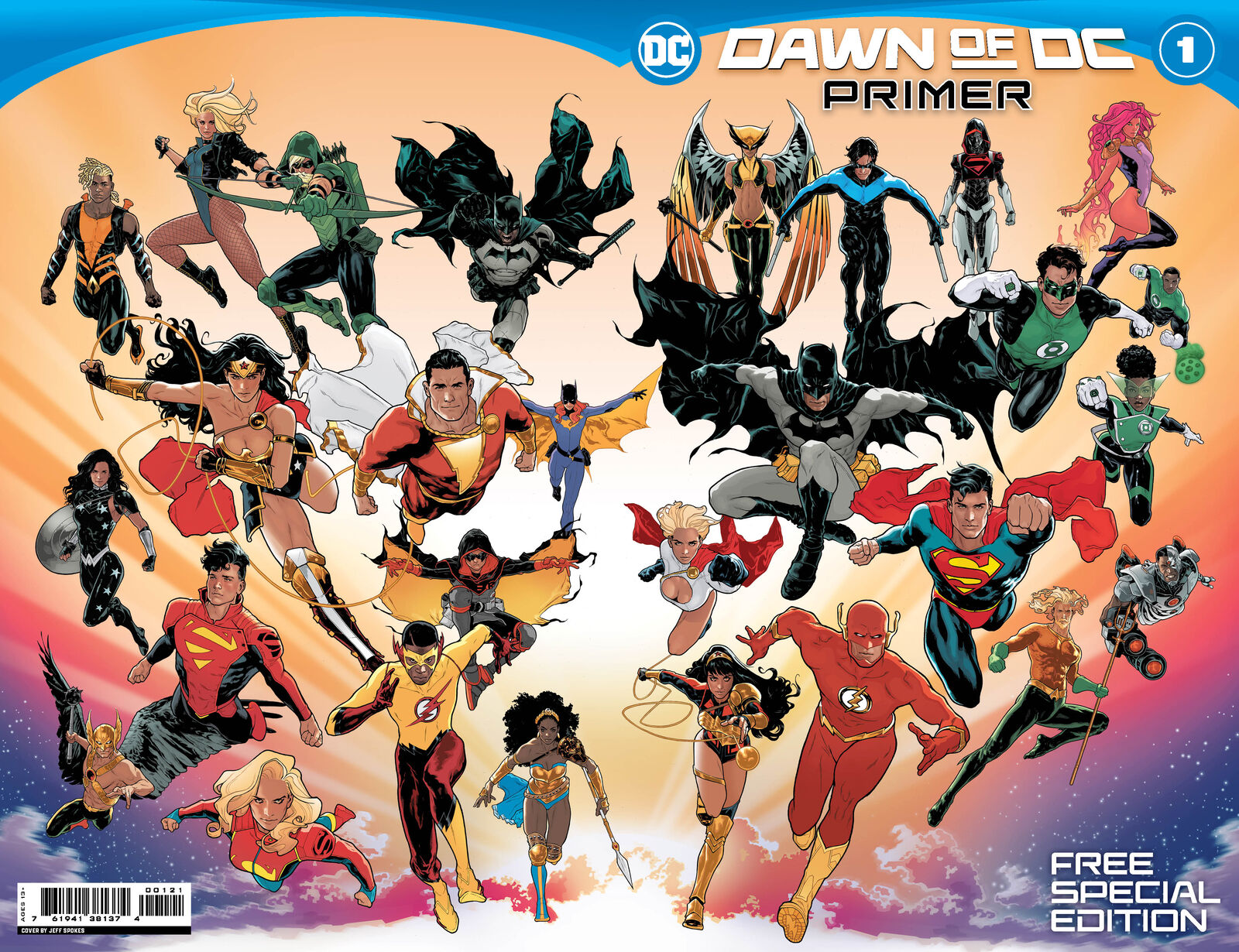 Dawn Of DC Primer Special Edition Wraparound Cover 2023