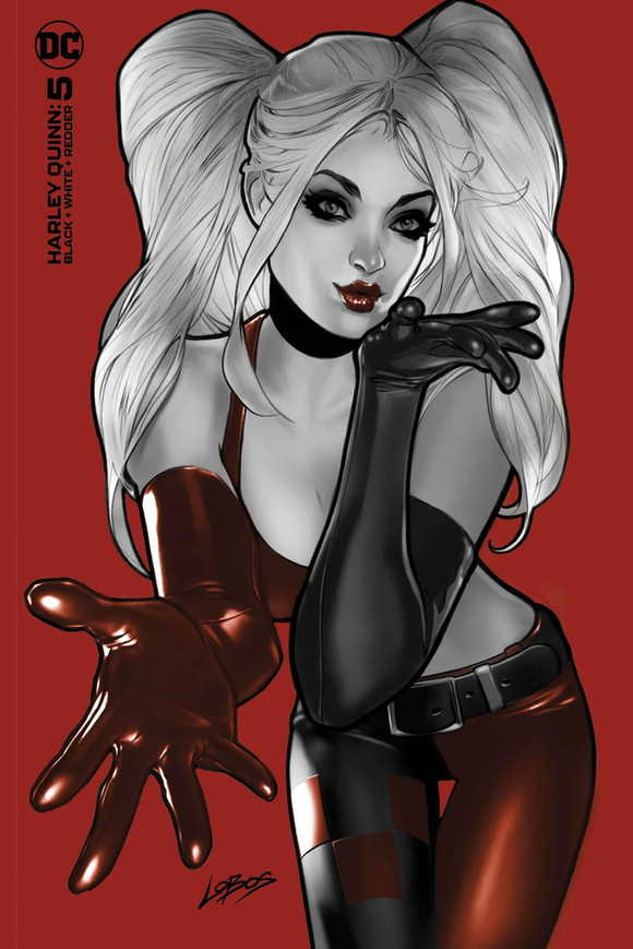 HARLEY QUINN: BLACK WHITE & REDDER #5 - MINIMAL TRADE DRESS EXCLUSIVE LOBOS