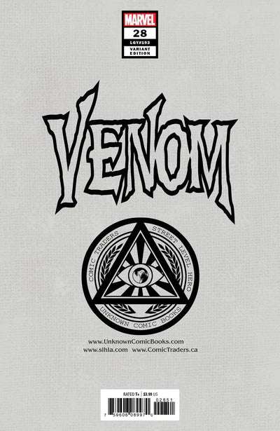 VENOM 28 TYLER KIRHAM SECRET EXCLUSIVE