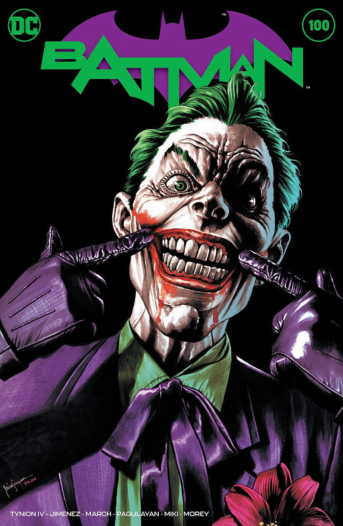 BATMAN #100 MICO SAUYAN EXCLUSIVE