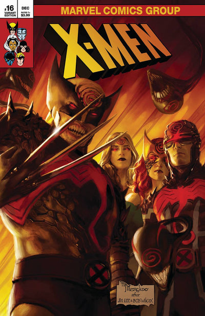 X-MEN #16 MARVEL MIGUEL MERCADO EXCLUSIVE XOS KNULLIFIED HOMAGE