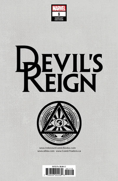 DEVILS REIGN 1 MARCO TURINI EXCLUSIVE
