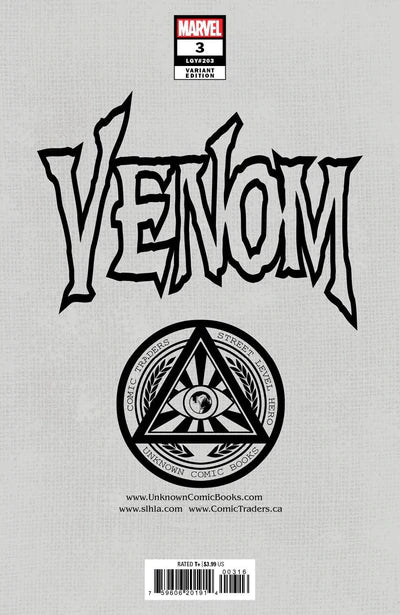 VENOM 3 TYLER KIRKHAM EXCLUSIVE