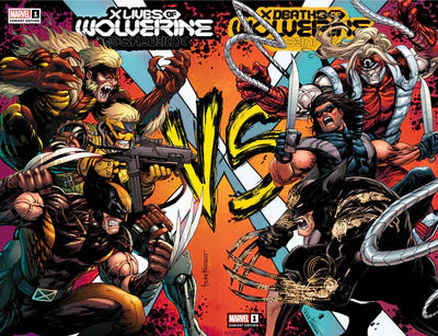 X LIVES / X DEATHS OF WOLVERINE #1 TYLER KIRKHAM CONNECTING 2 PACK EXCLUSIVES