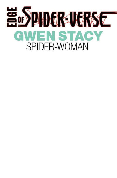 EDGE OF SPIDER-VERSE 2 FACSIMILE BLANK SKETCH EXCLUSIVE