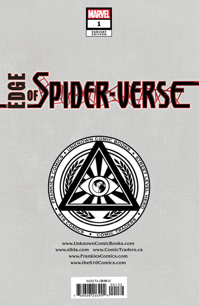 EDGE OF SPIDER-VERSE 1 TYLER KIRKHAM EXCLUSIVE VIRGIN