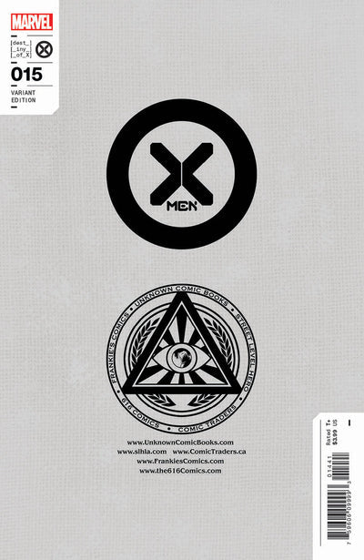 X-MEN 15 MARVEL MIGUEL MERCADO EXCLUSIVE